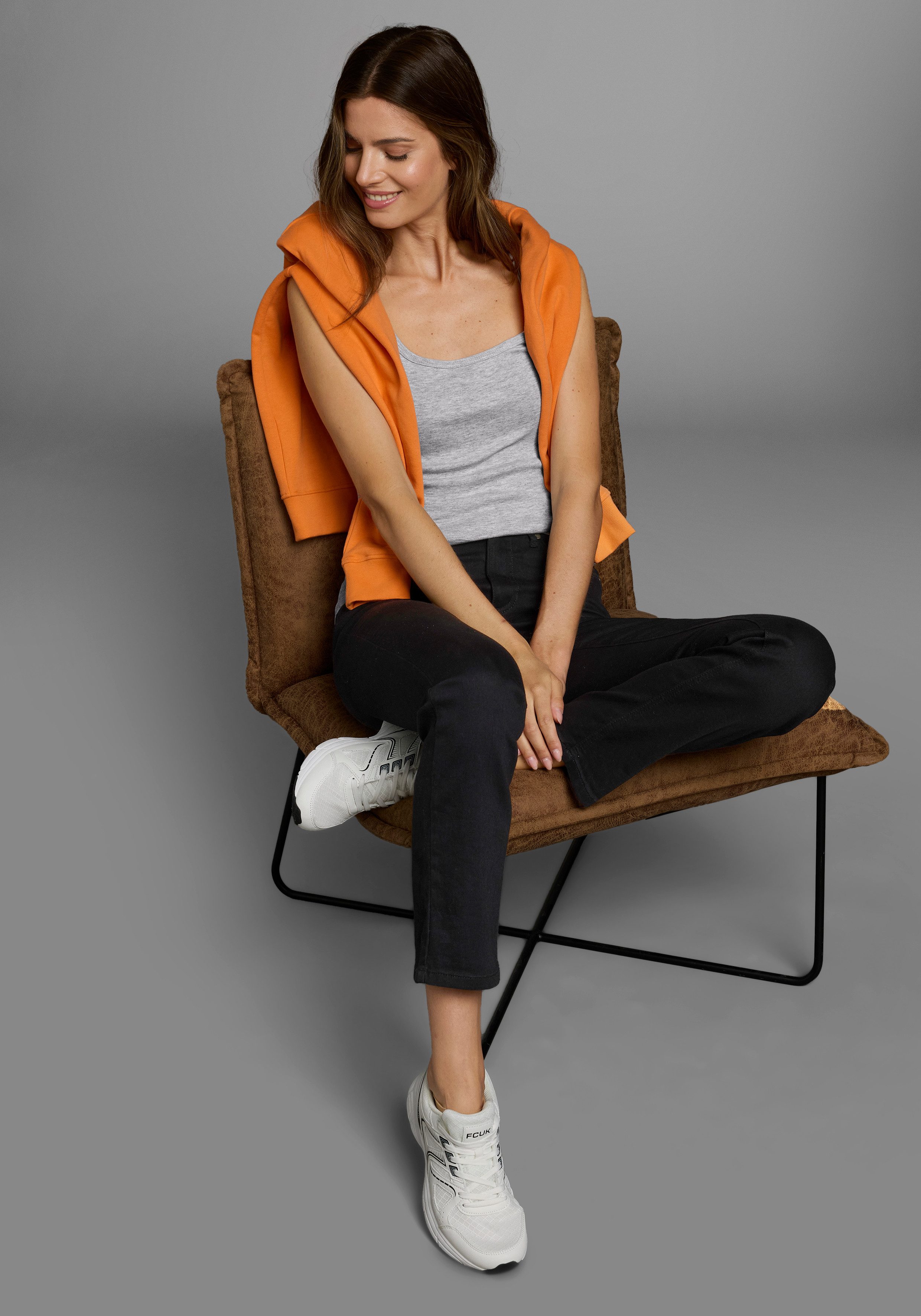 AJC Lange top in basic model in een set van 2 (Set van 2)