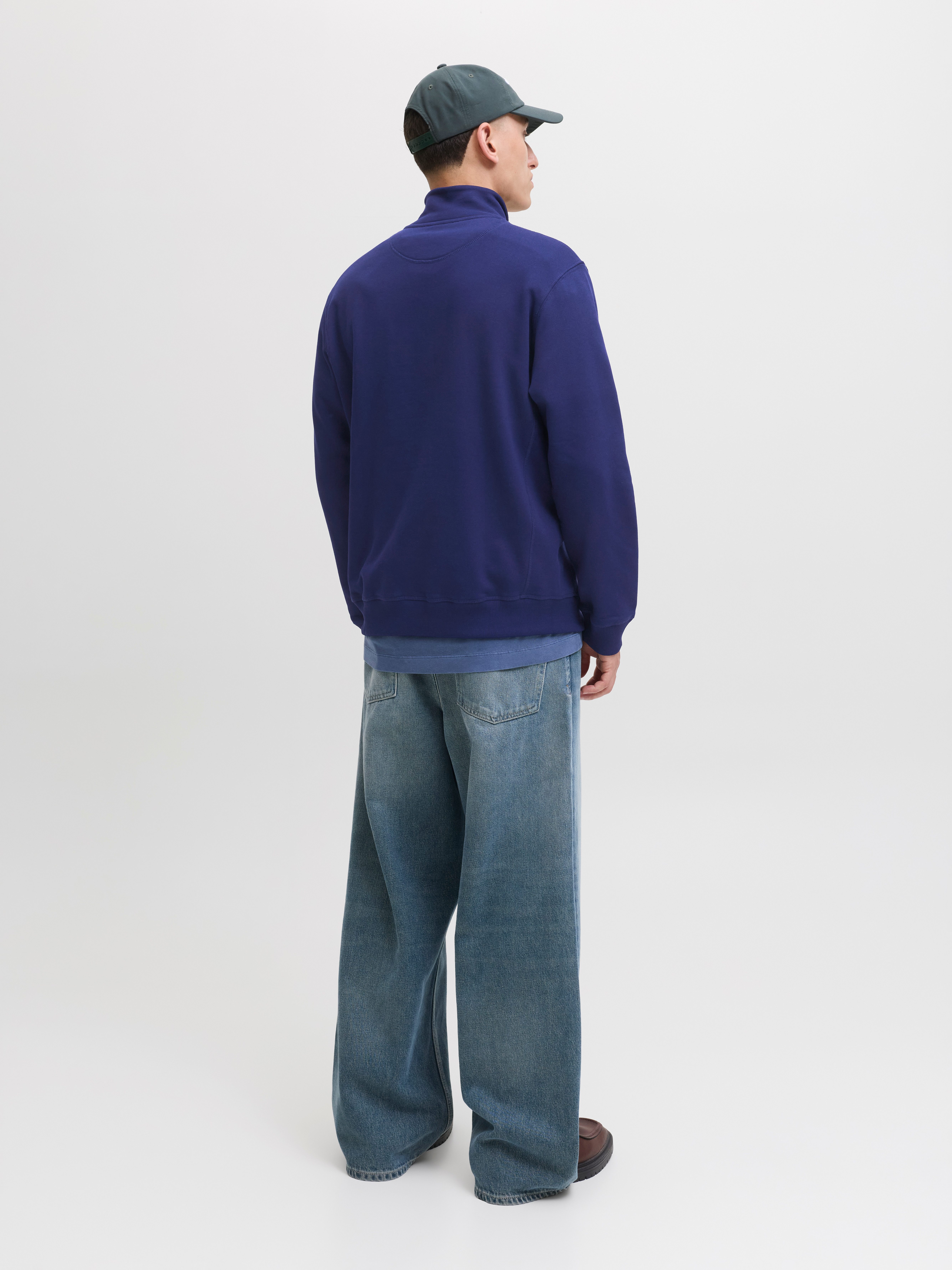 Jack & Jones Sweatshirt JORNORREBRO EMB SWEAT HIGH NECK SN