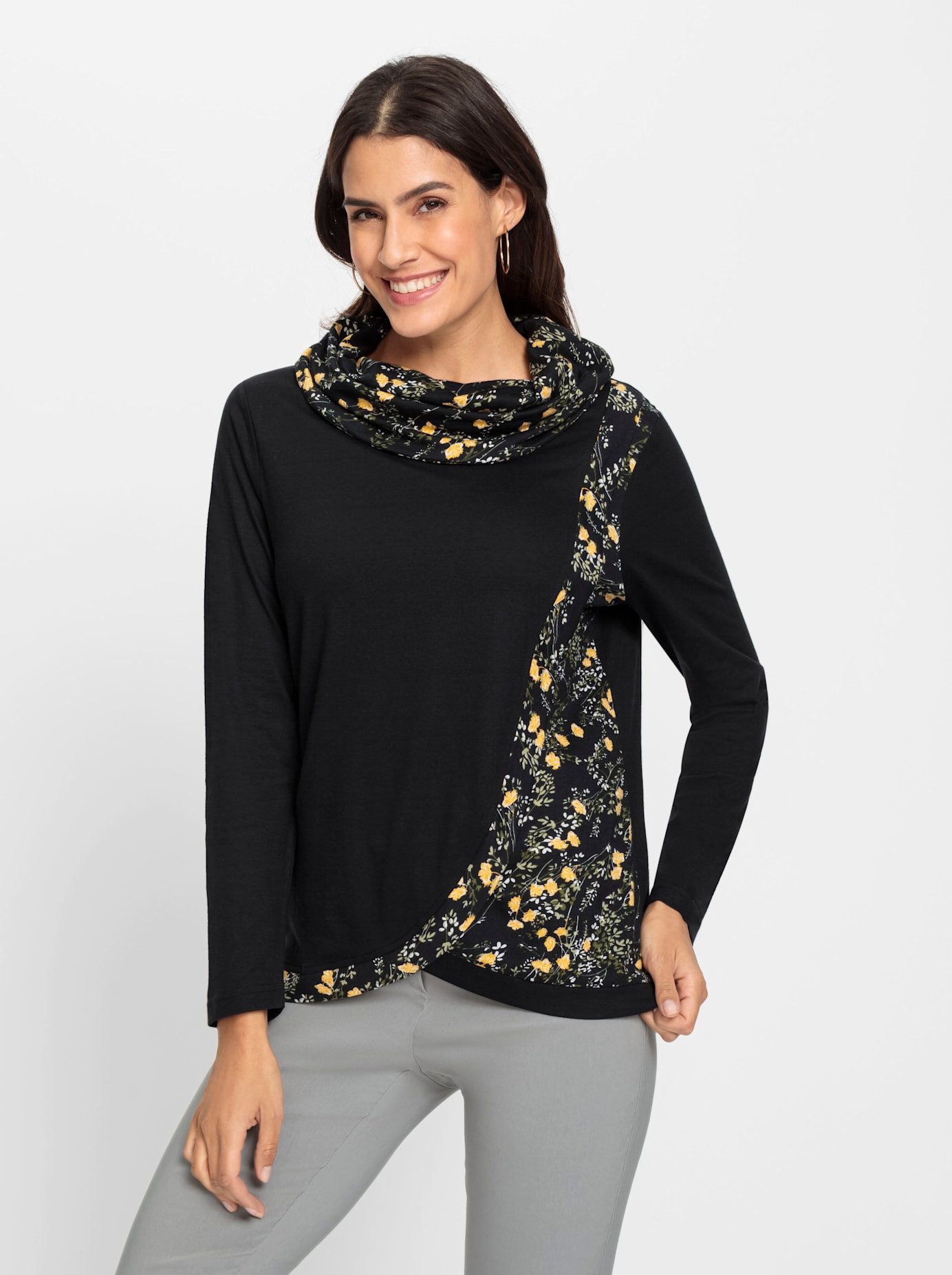 Classic Inspirationen 2-in-1-shirt met lange mouwen Shirt (1-delig)