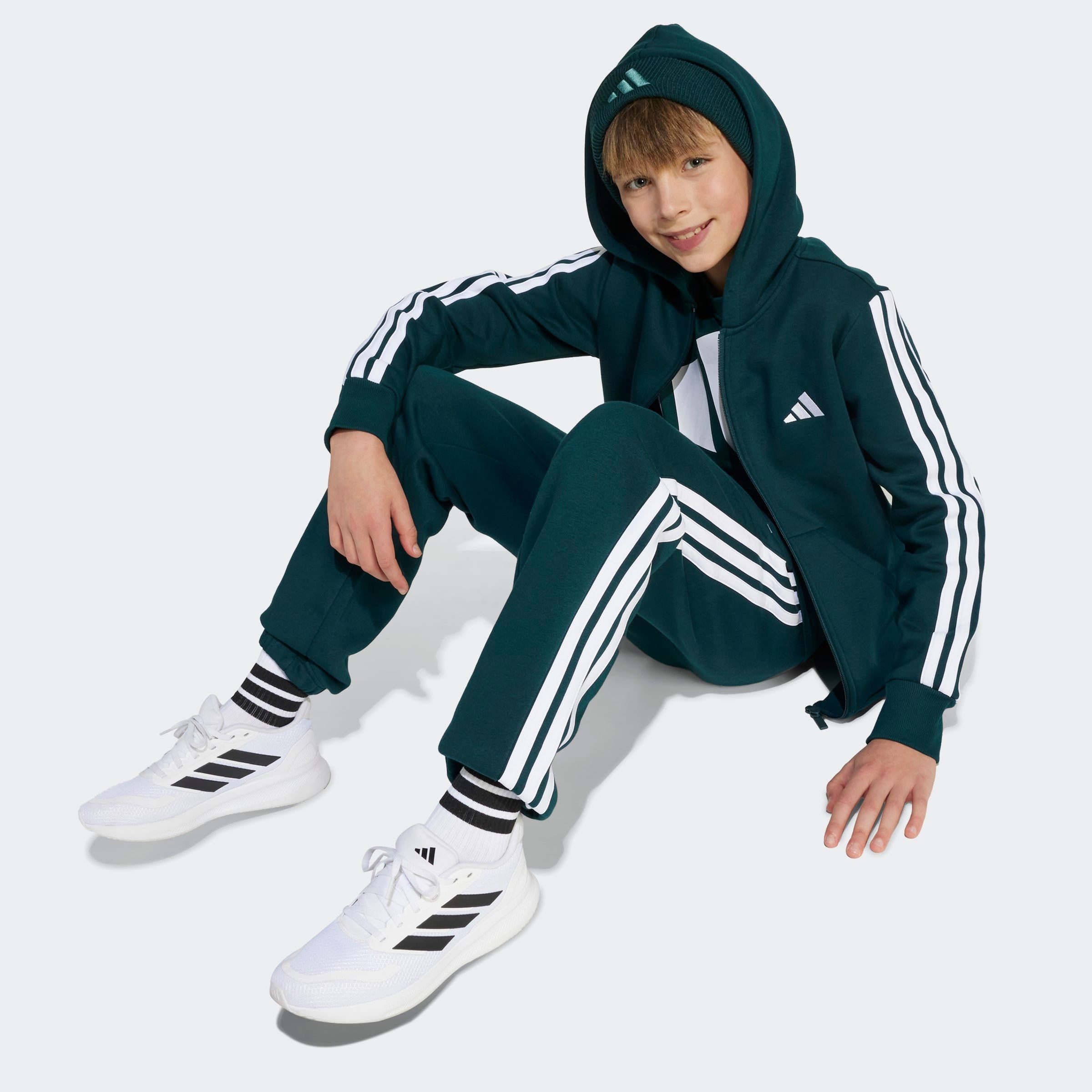 adidas Sportswear Hoodie J 3S FL FZ HD