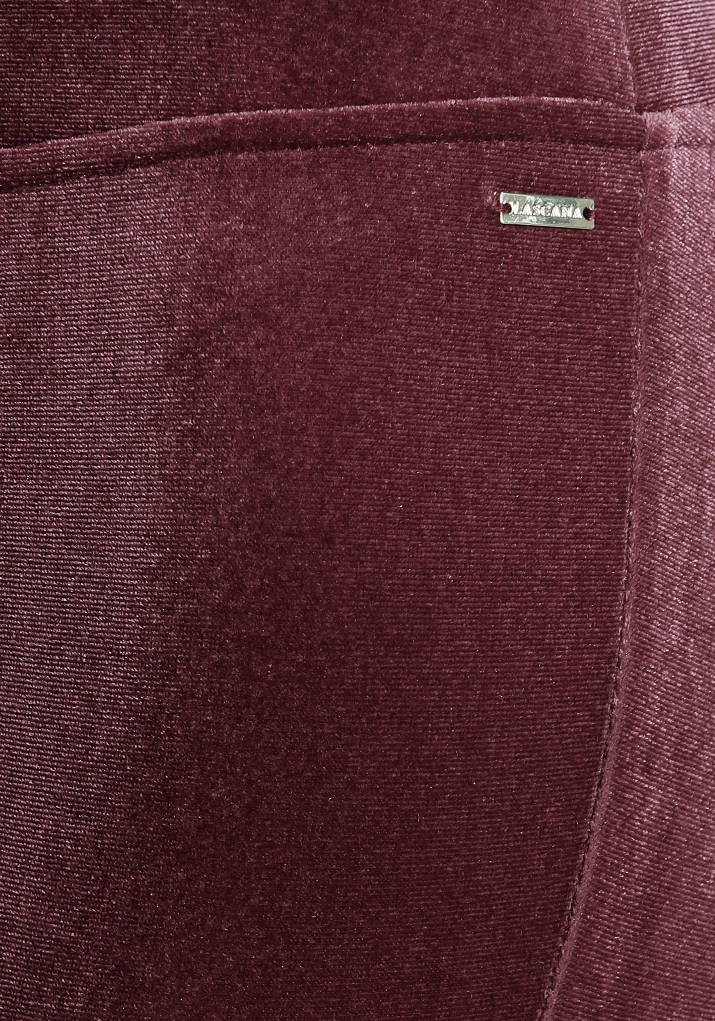 Lascana Legging in zachte, elastische velourslook
