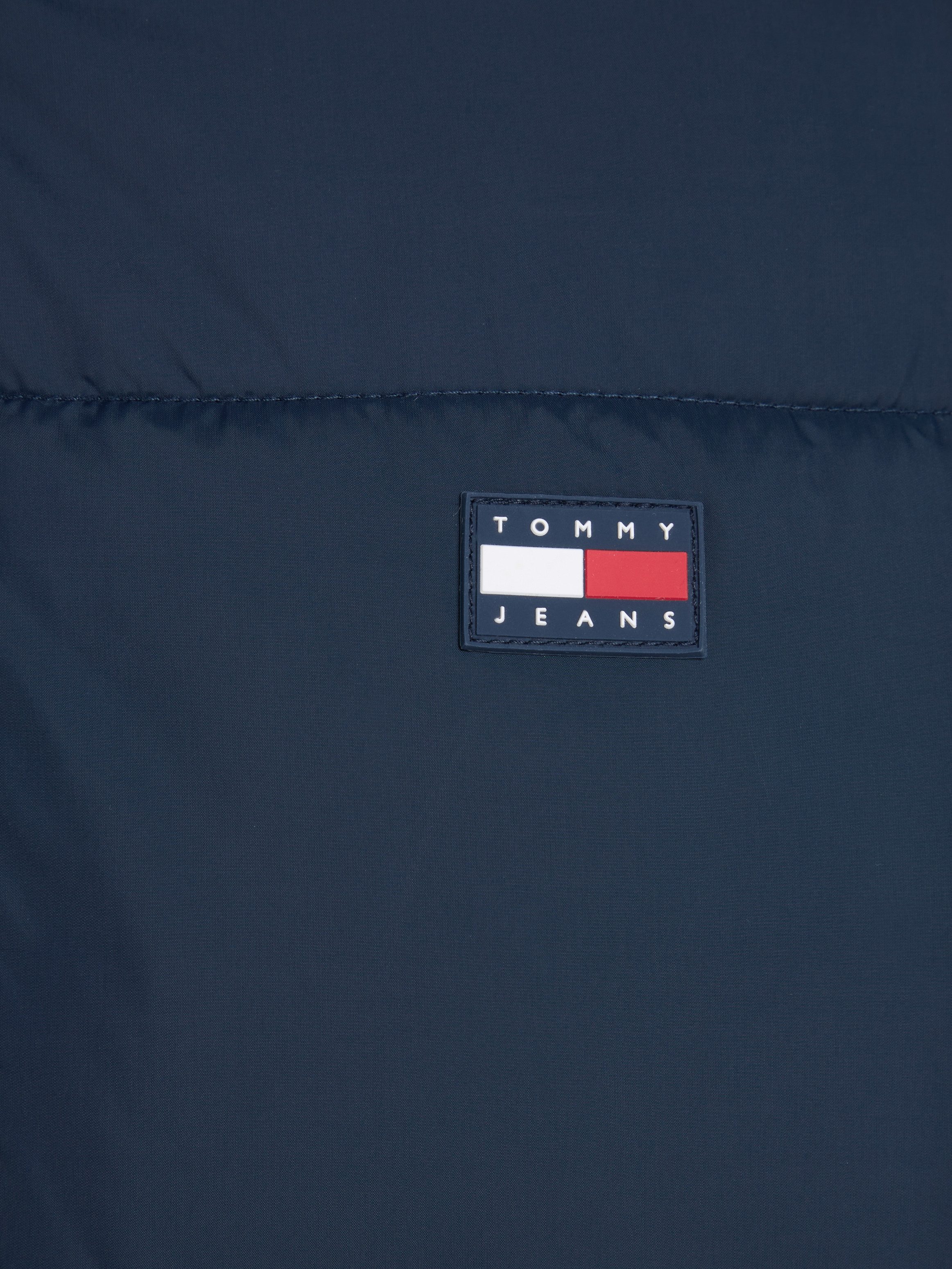 TOMMY JEANS Gewatteerde jas TJM POLY PUFFER EXT Winterjas met staande kraag, gevoerd teddy, binnenzakken