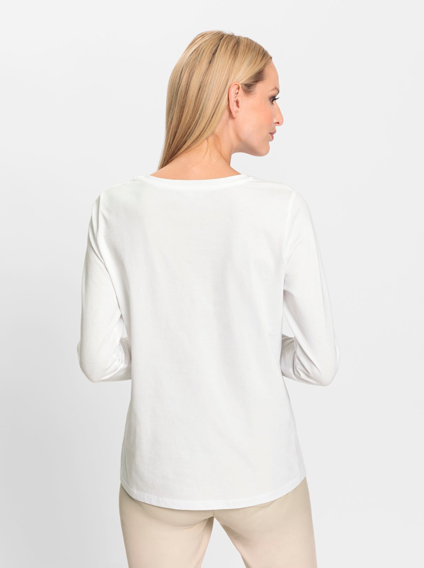 heine Shirt met lange mouwen Shirt (1-delig)