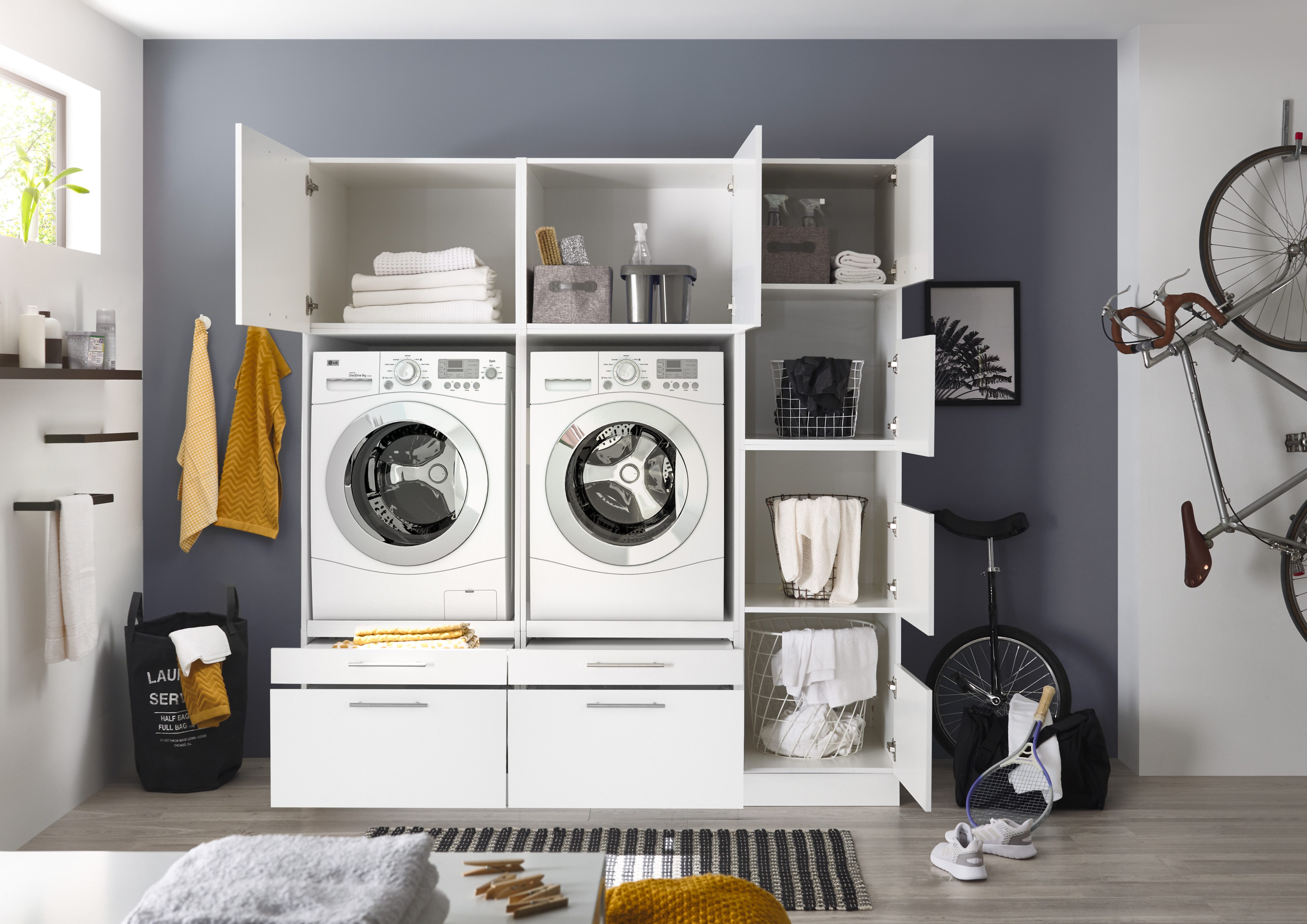 RESPEKTA Multifunctionele kastenset Clara-Set 12 (h x b x d) 200 x 184,8 x 67,6 cm (3 stuks)