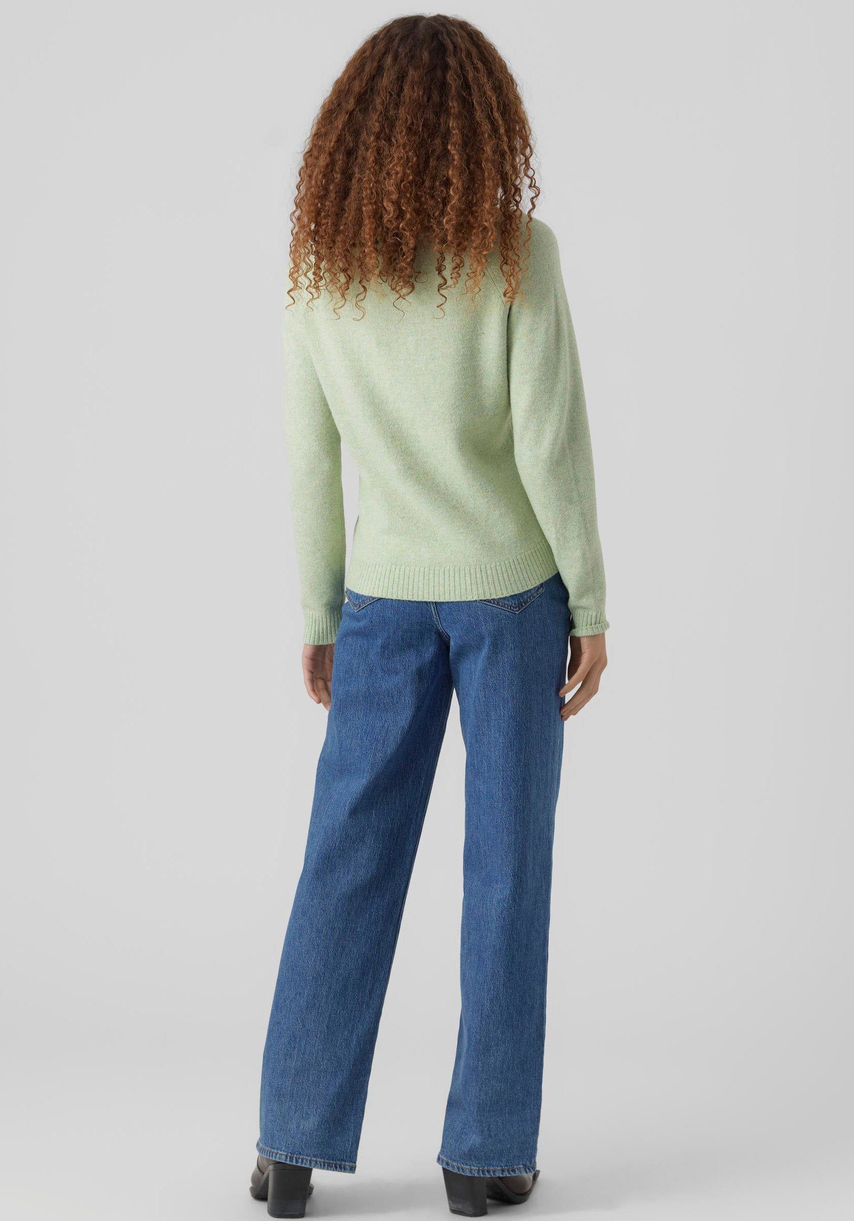 Vero Moda Trui met ronde hals VMDOFFY LS O-NECK BLOUSE GA NOOS