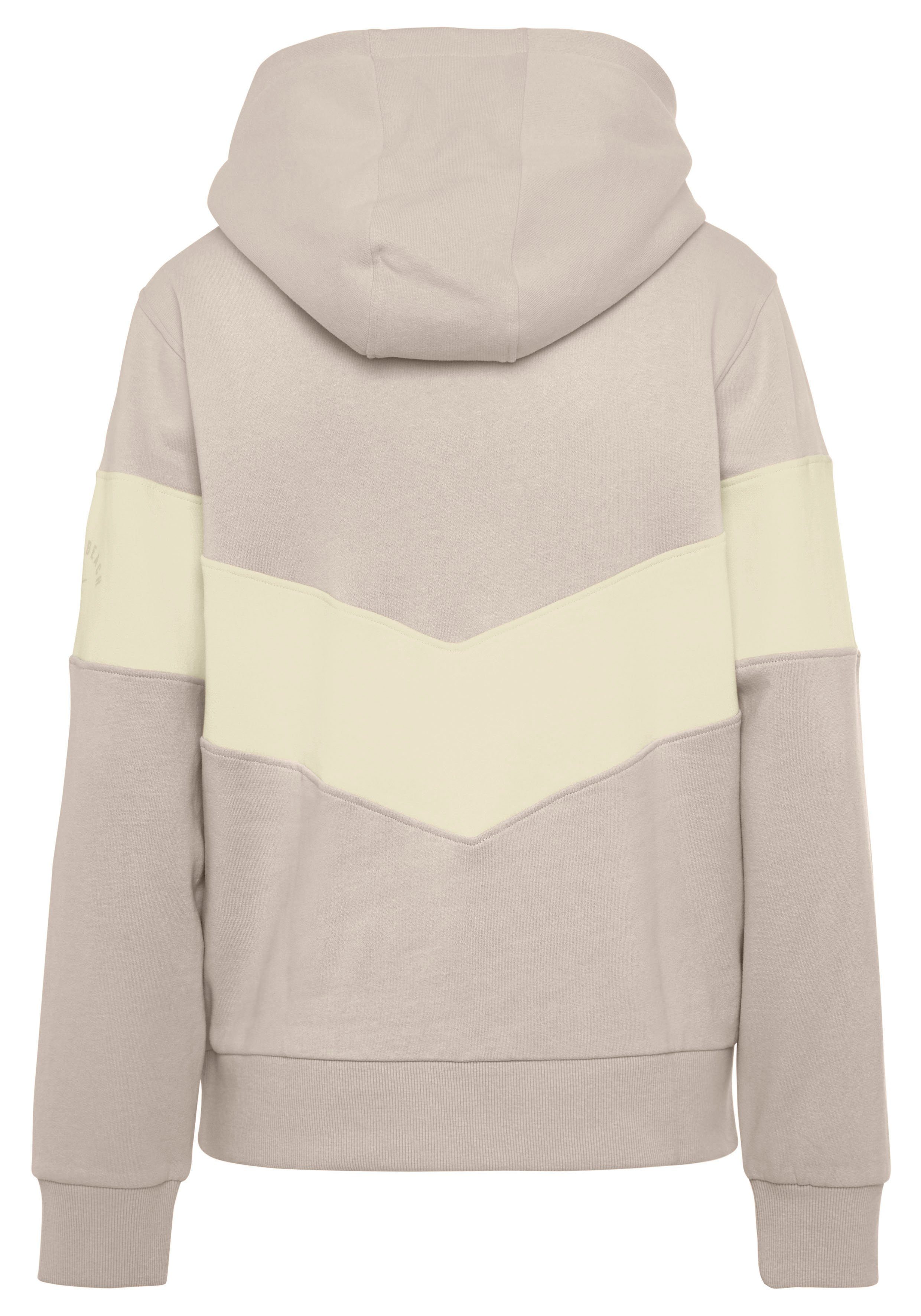 Venice Beach Hoodie met colorblock-look, sportieve hoodie
