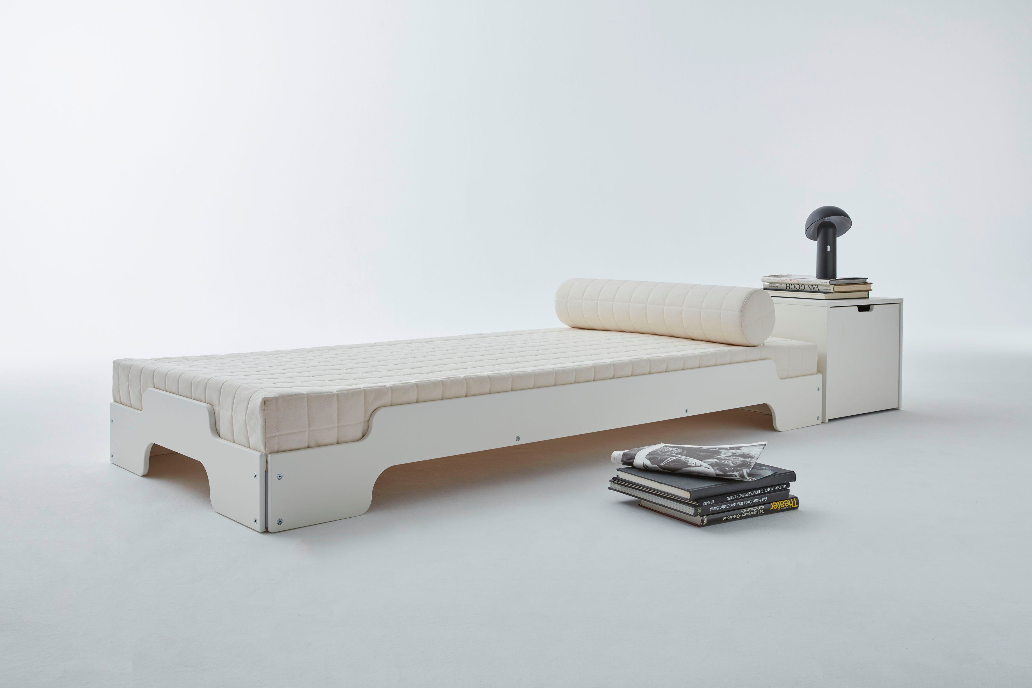 Müller Stapelbed Stapelbare ligstoel comfort (1-pers.) Frame: comforthoogte 27,5 cm, onderscheiden met de German Design Award - 2019