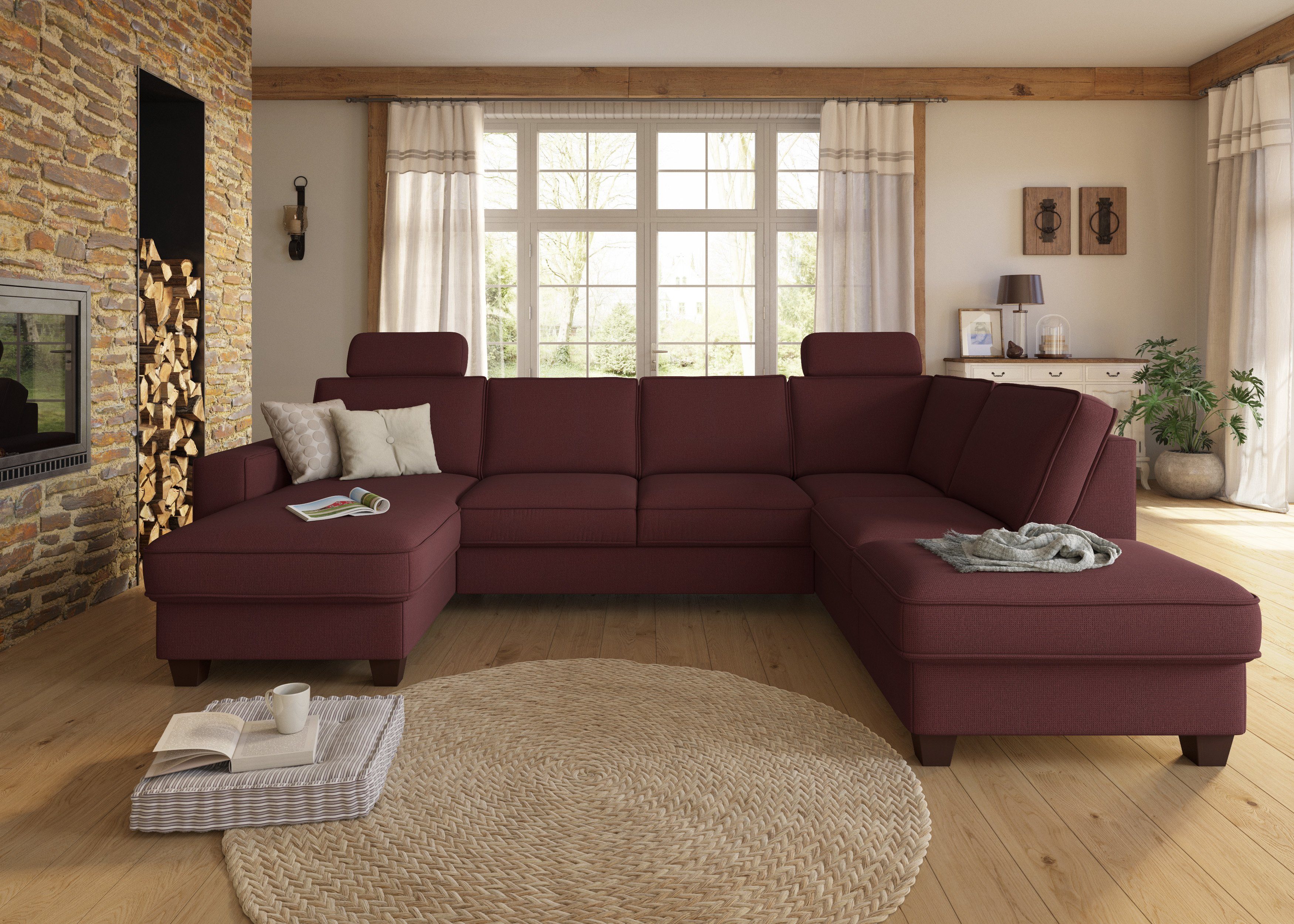 Home affaire Hoofdsteun County set van 2, passend bij de "county"-serie (set, 2 stuks)