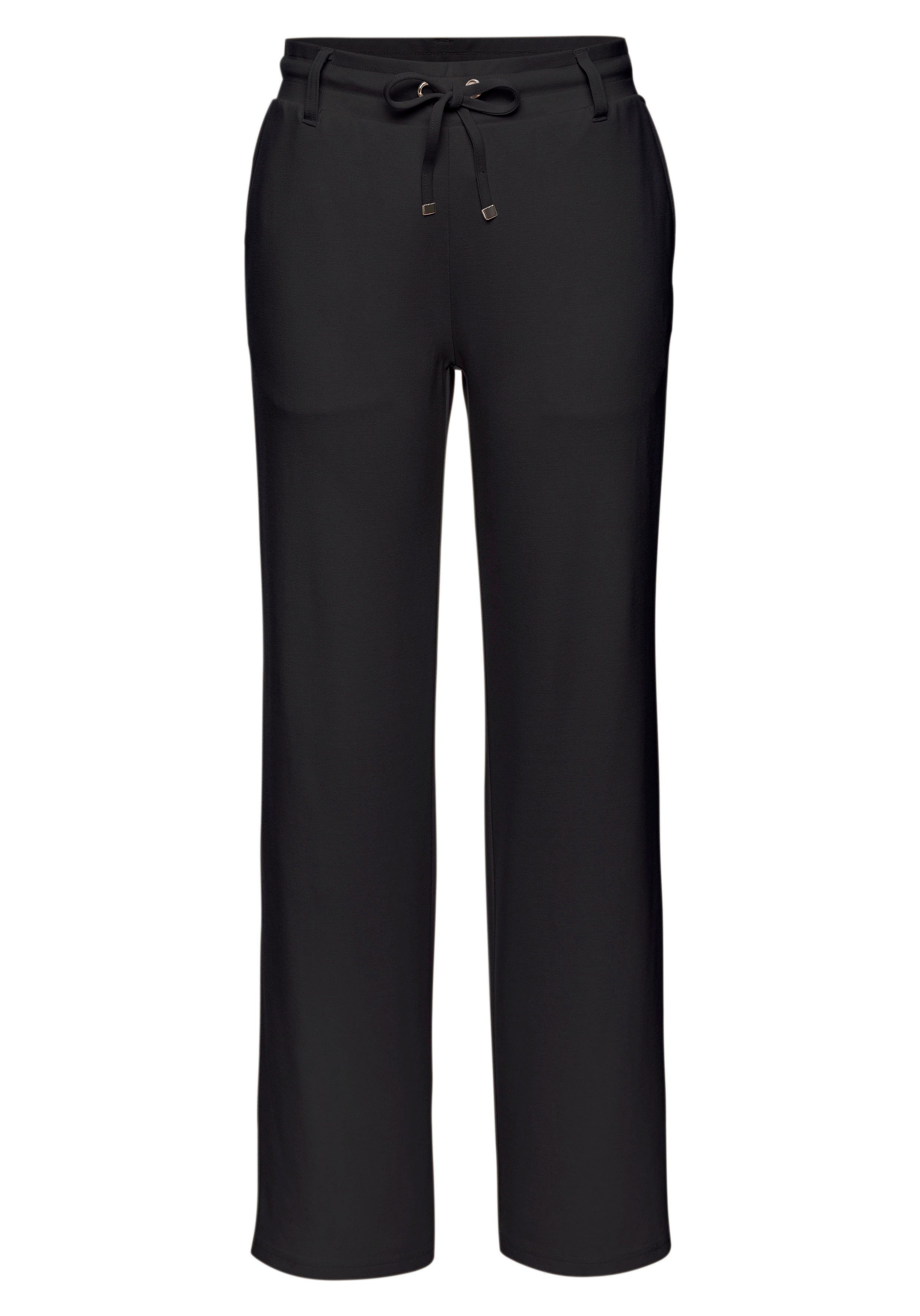 Lascana Homewearbroek in zacht vloeiend materiaal, loungewear
