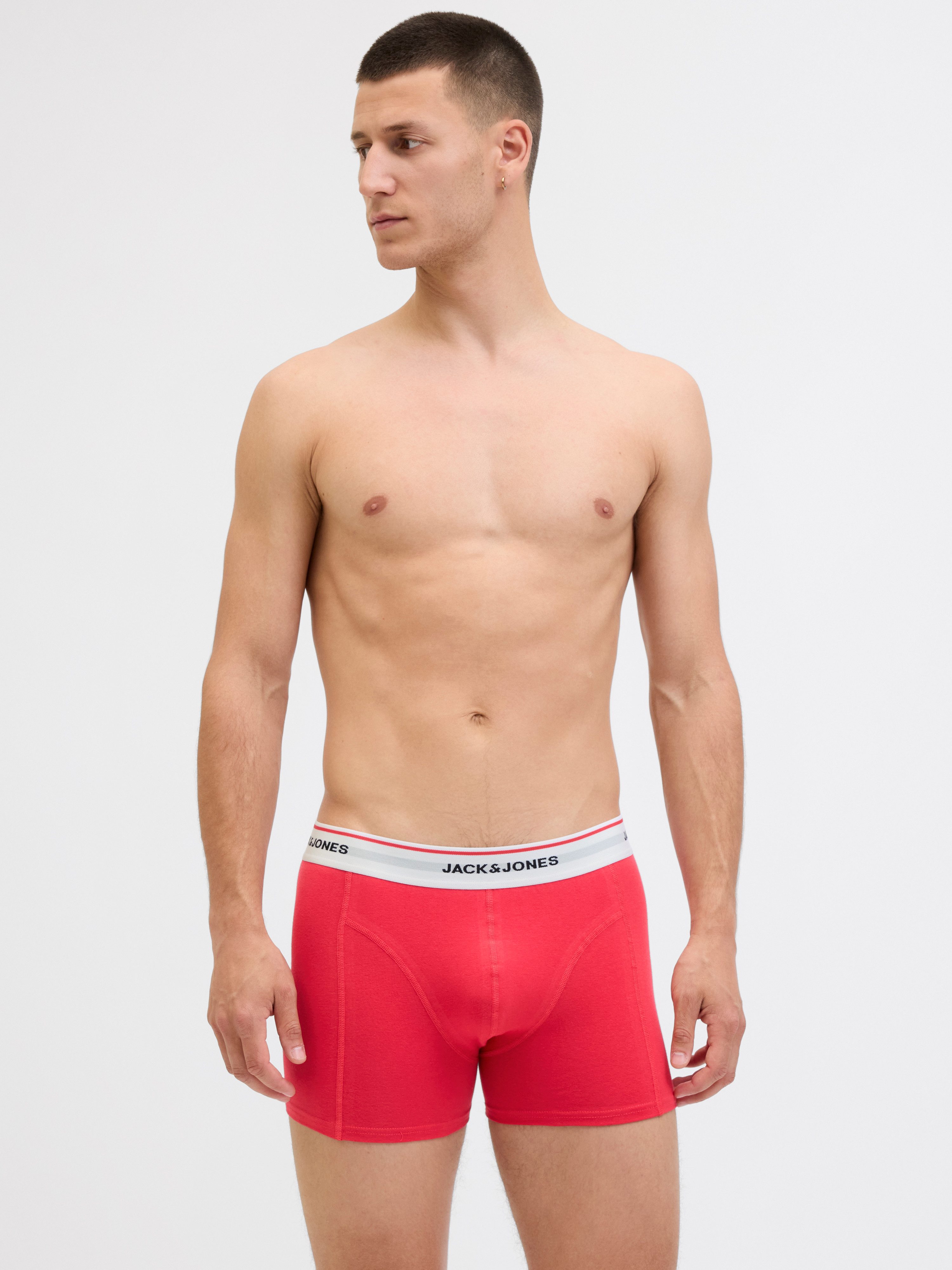 Jack & Jones Trunk JACKAYDEN SOLID TRUNKS 3 PACK SN (set, 3 stuks)