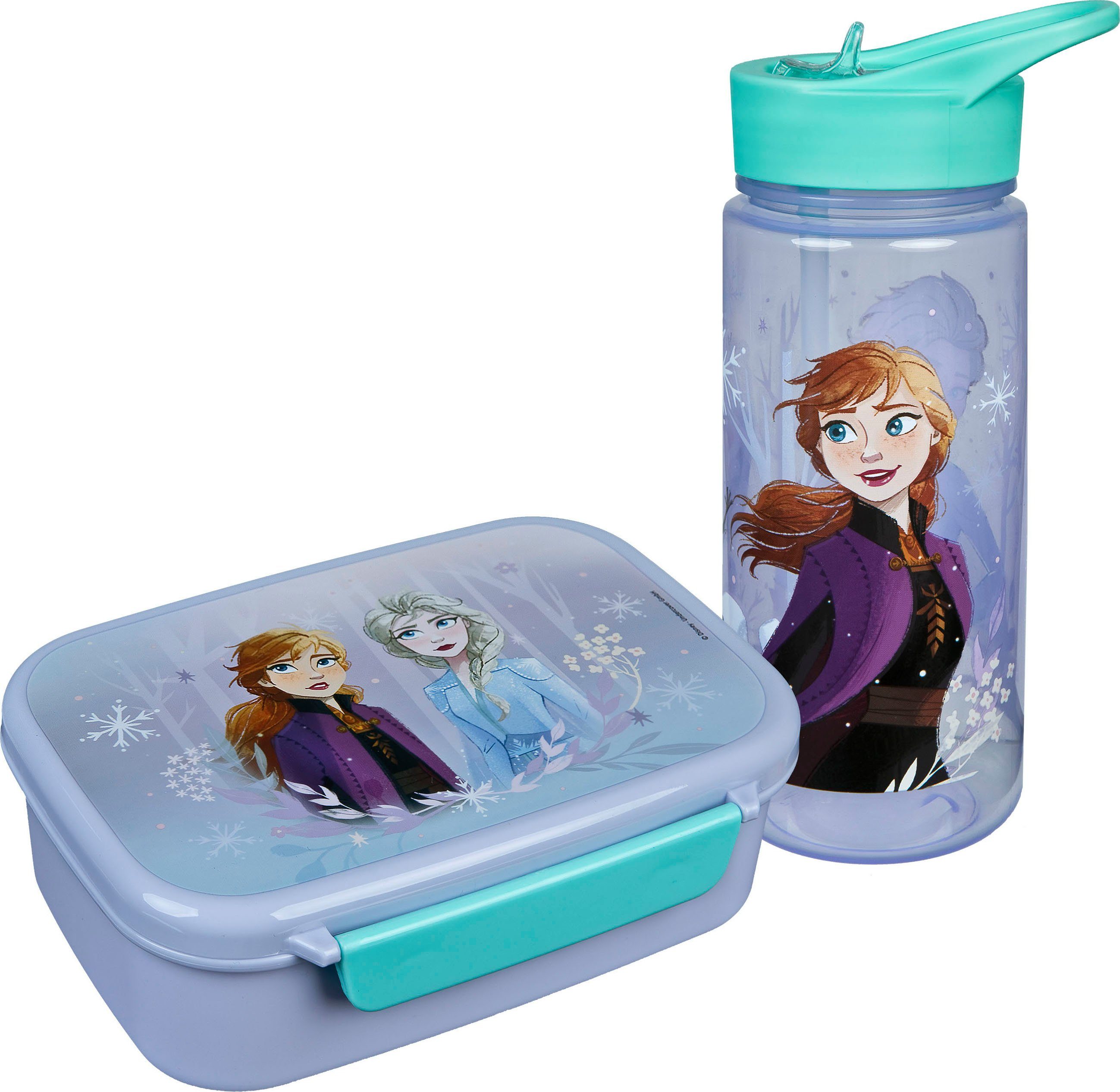 Scooli Lunchbox Broodtrommel & drinkfles, Frozen (set, 2-delig)