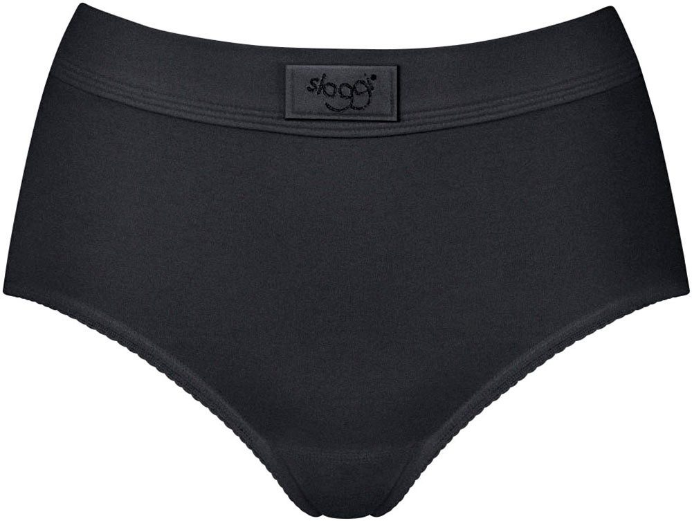 Sloggi Maxislip Double comfort Katoenmix, elastisch, zacht, sportieve look, ademend (2 stuks, Set van 2)