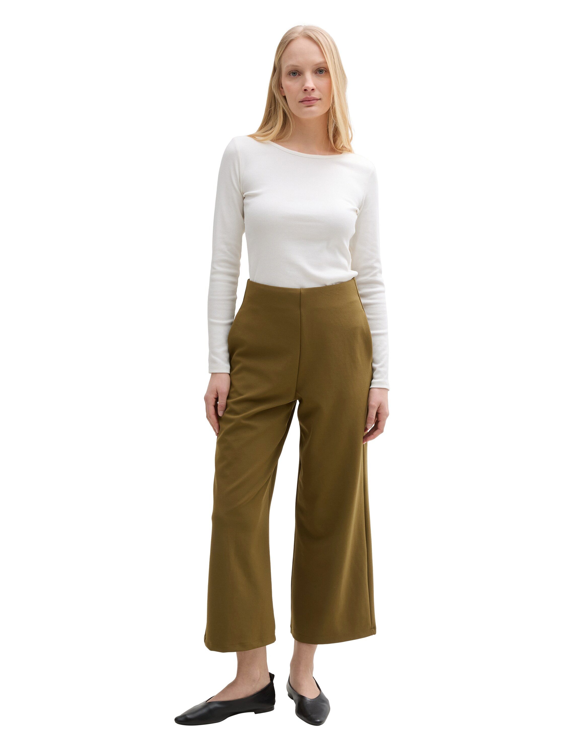Tom Tailor Denim Culotte met steekzakken