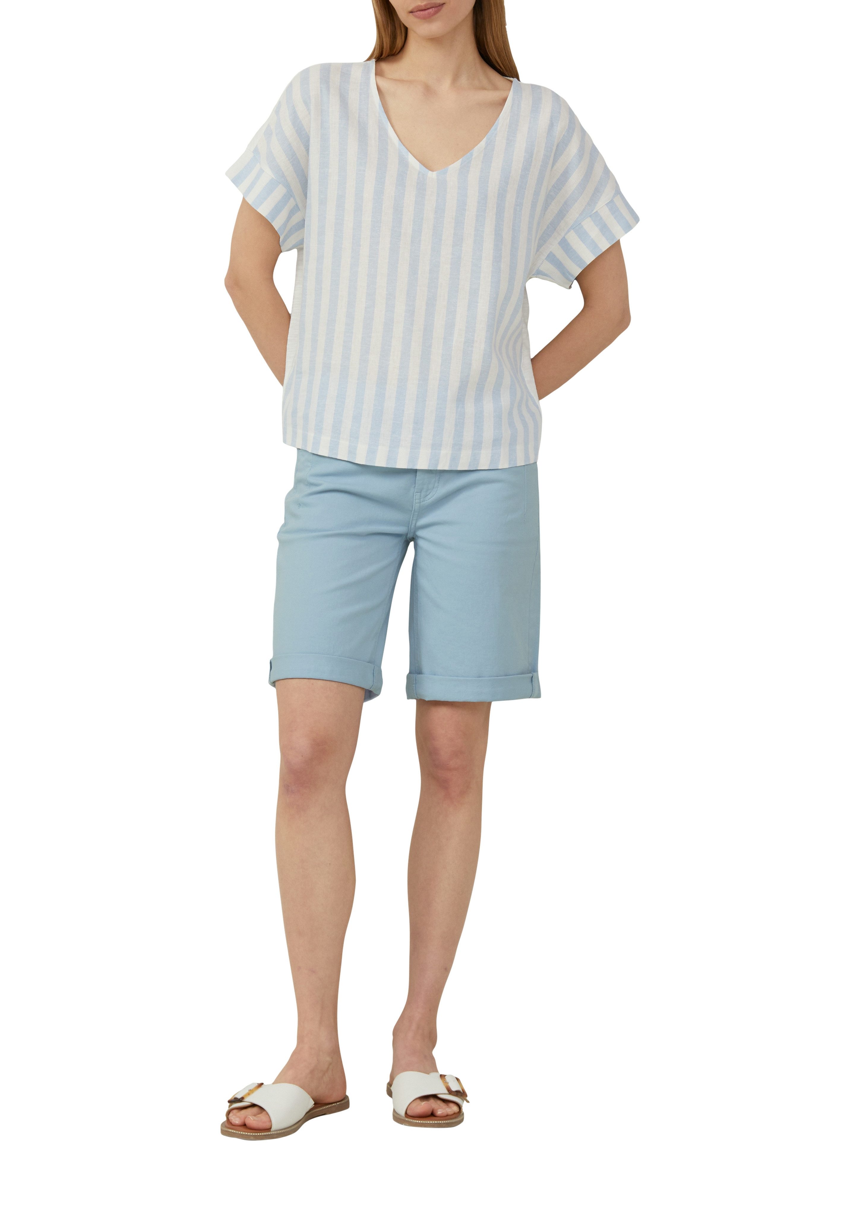 s.Oliver T-shirt met streepmotief