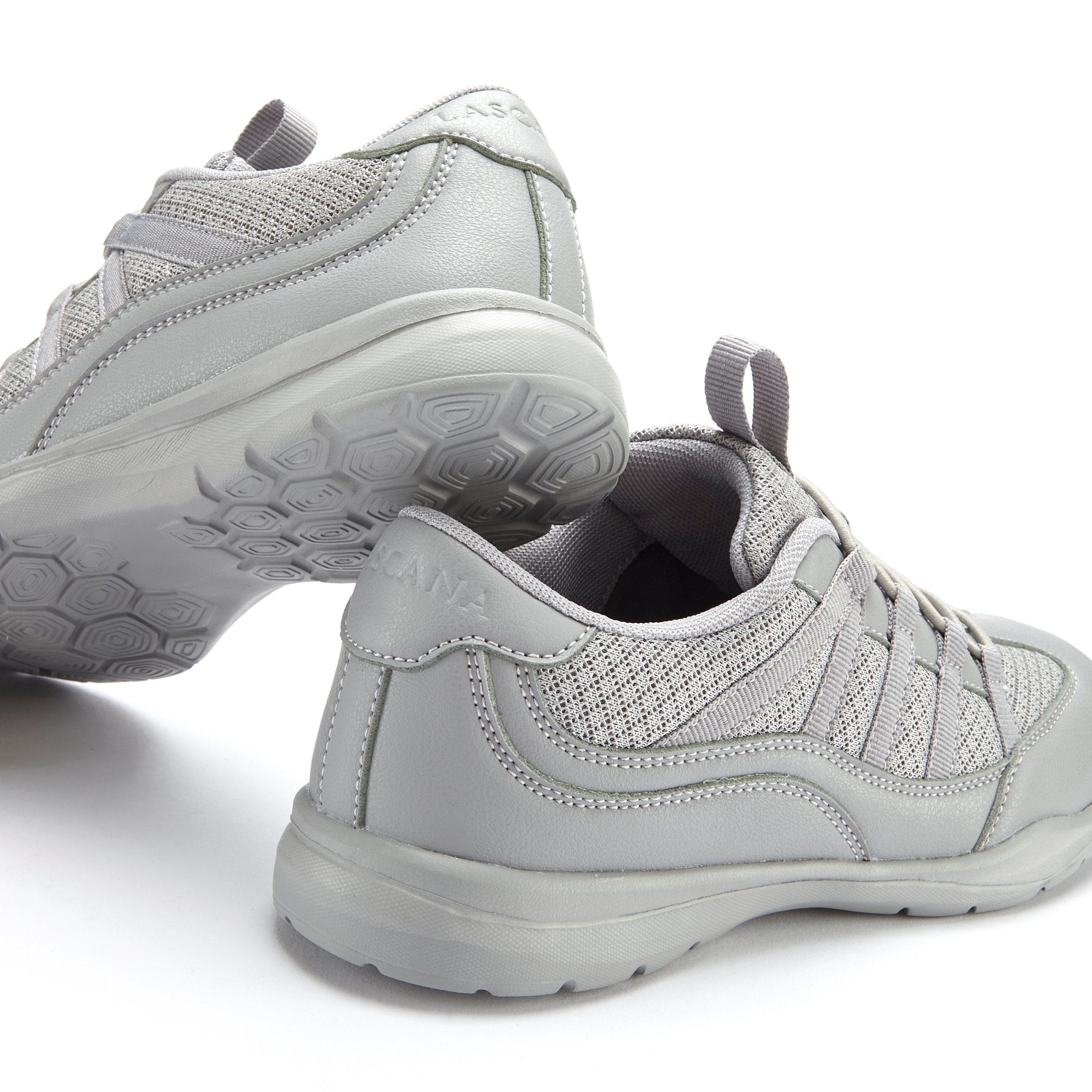 Lascana Sneakers Slip-On vrijetijdsschoen, lage schoen met elastische veters VEGAN