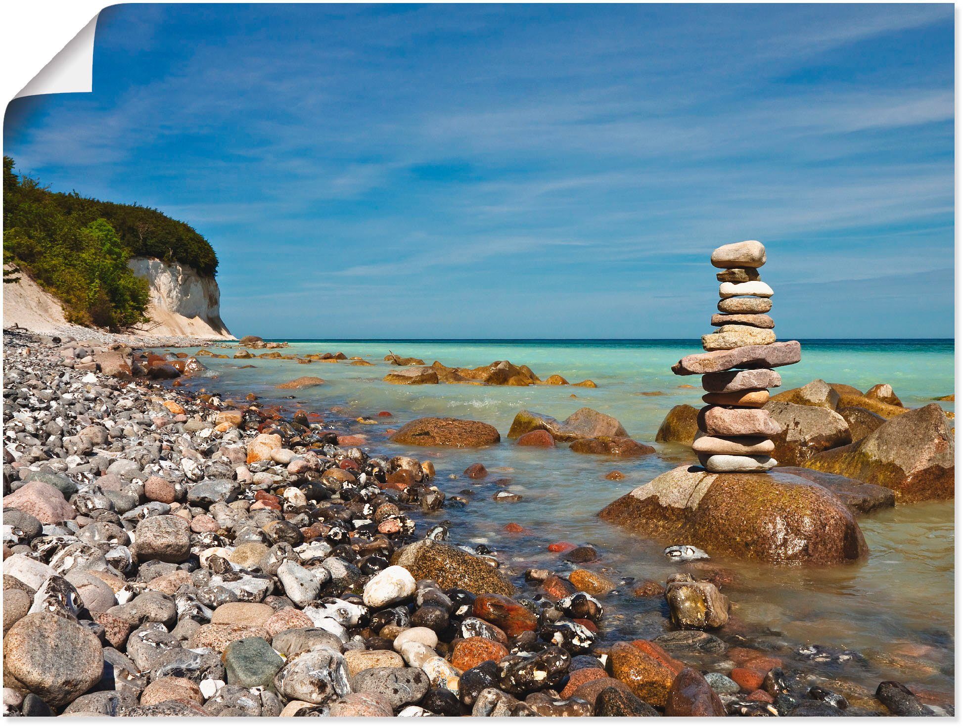 Artland artprint An der Ostseeküste auf Rügen