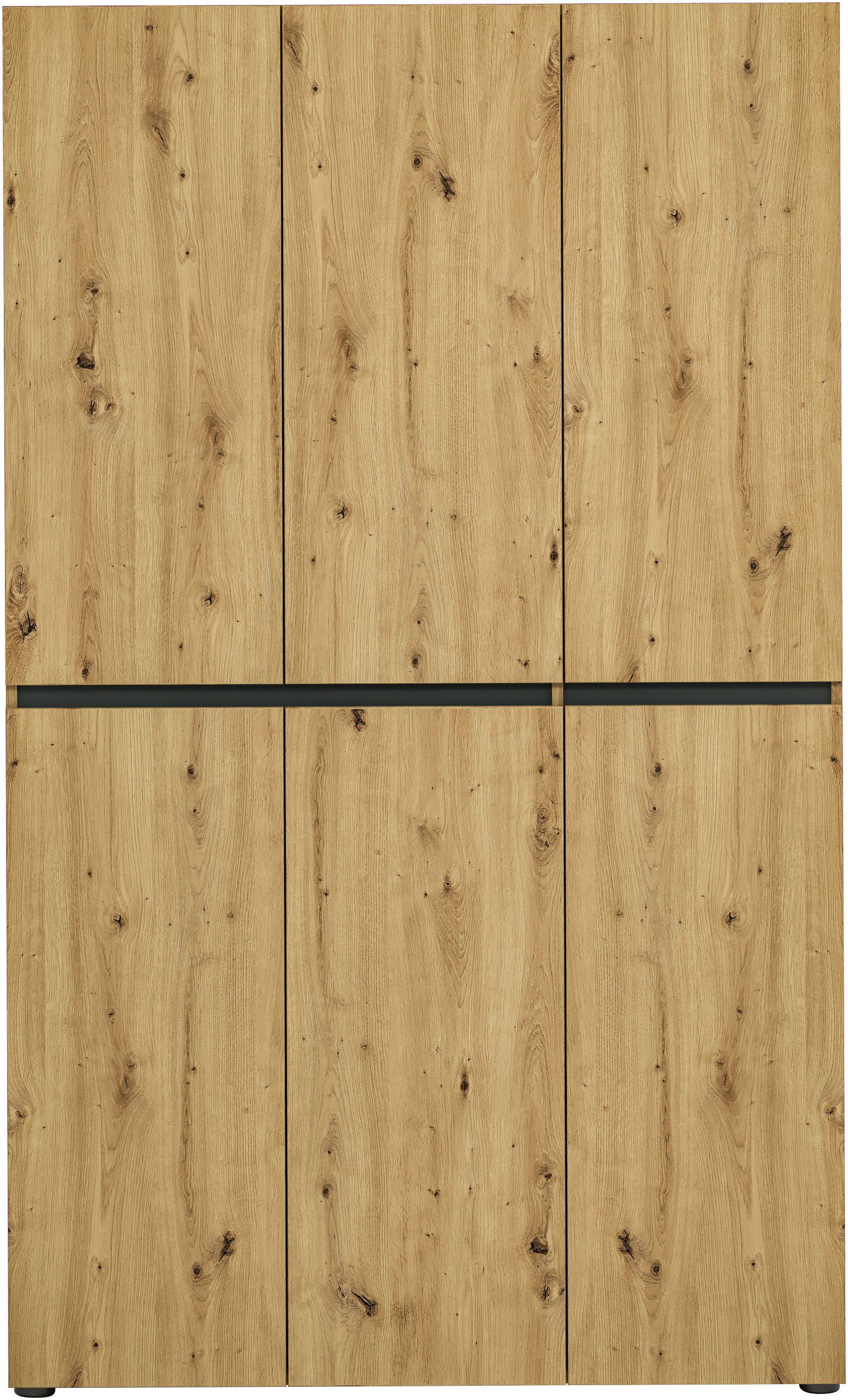 INOSIGN Schoenenkast Mister Breedte 120 cm, hoogte 200 cm, 6 deuren