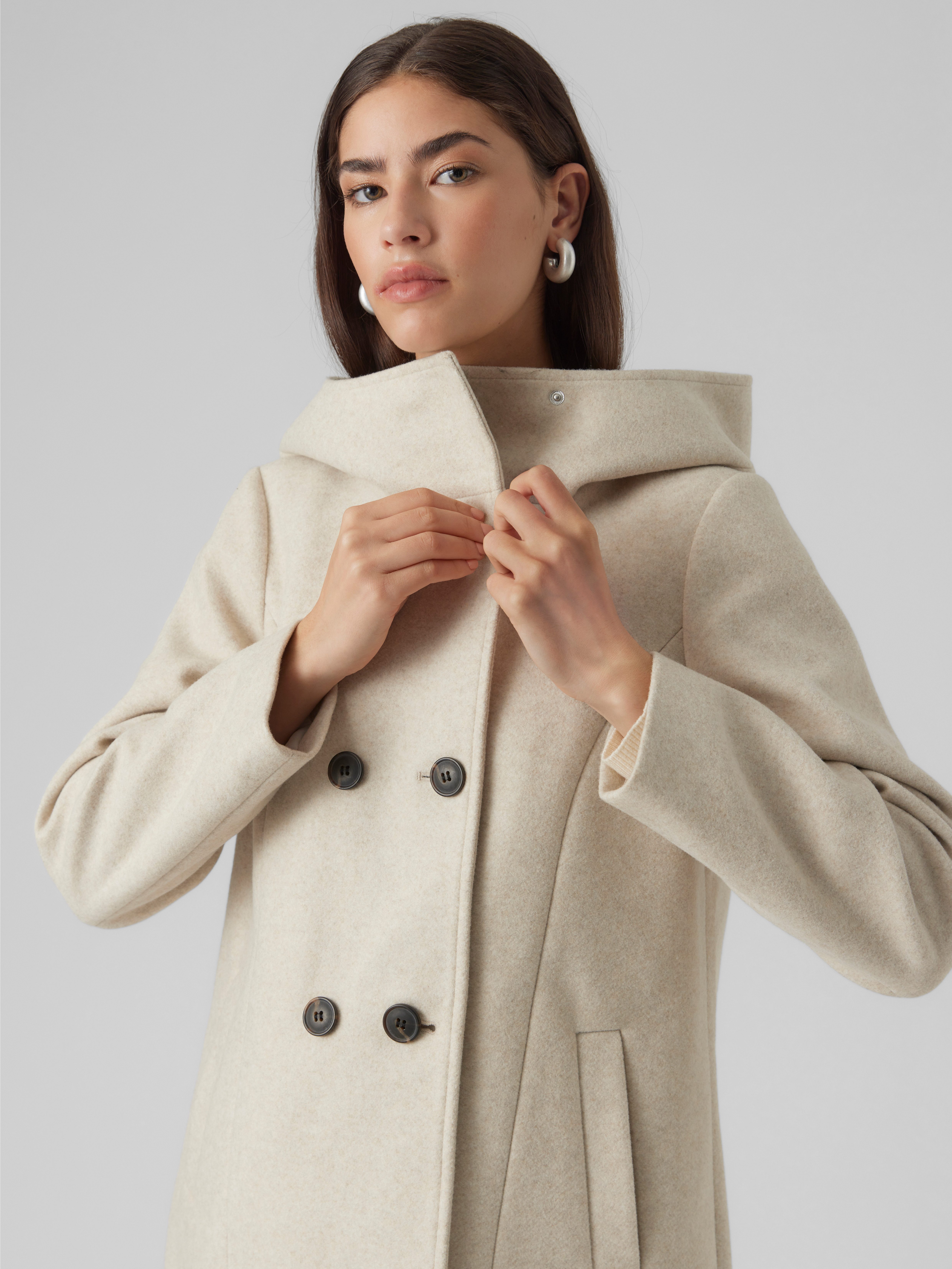Vero Moda Lang jack VMFORTUNESHILA JACKET GA NOOS