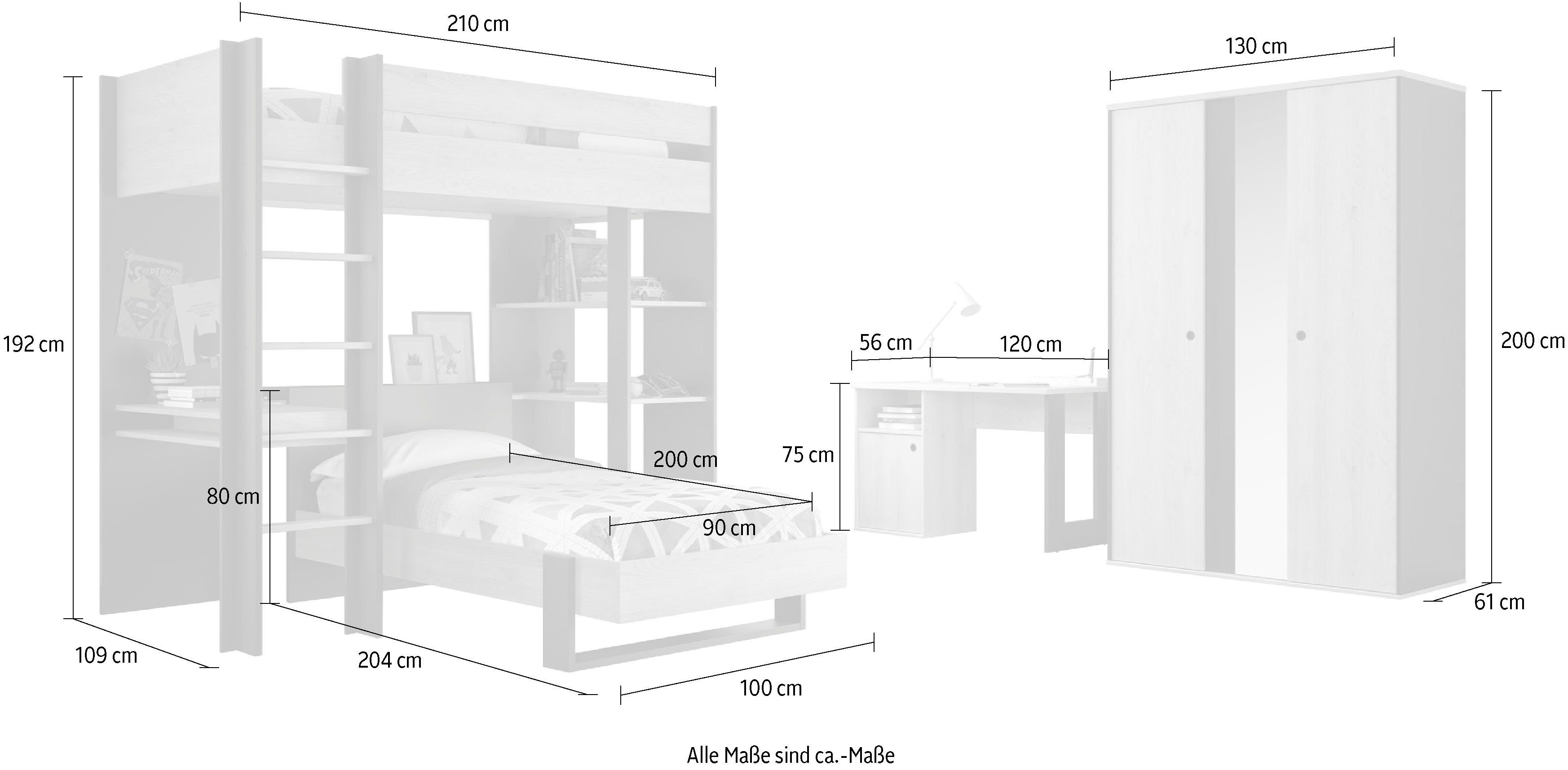 Gami Tienerkamerset Duplex (4-delig)