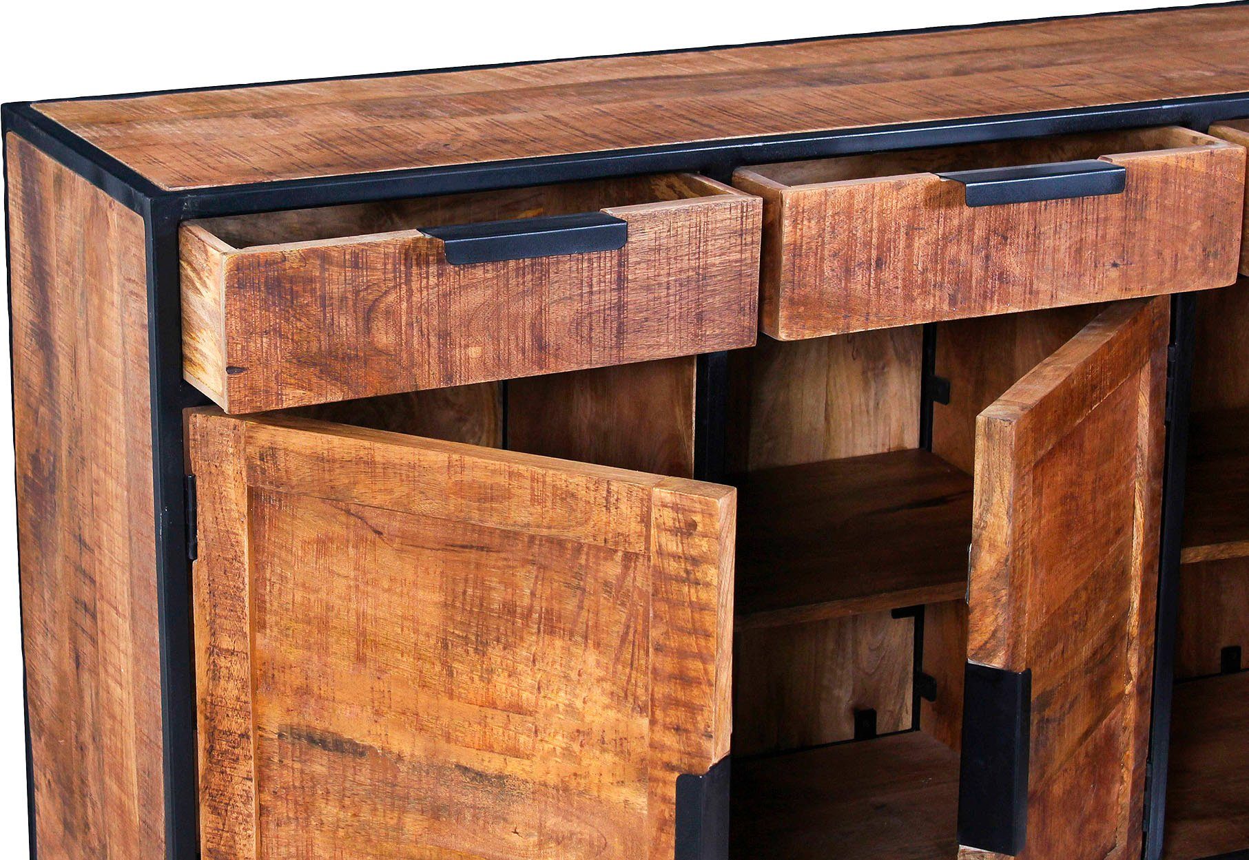 SIT Dressoir Frame en design-frame van zwart metaal