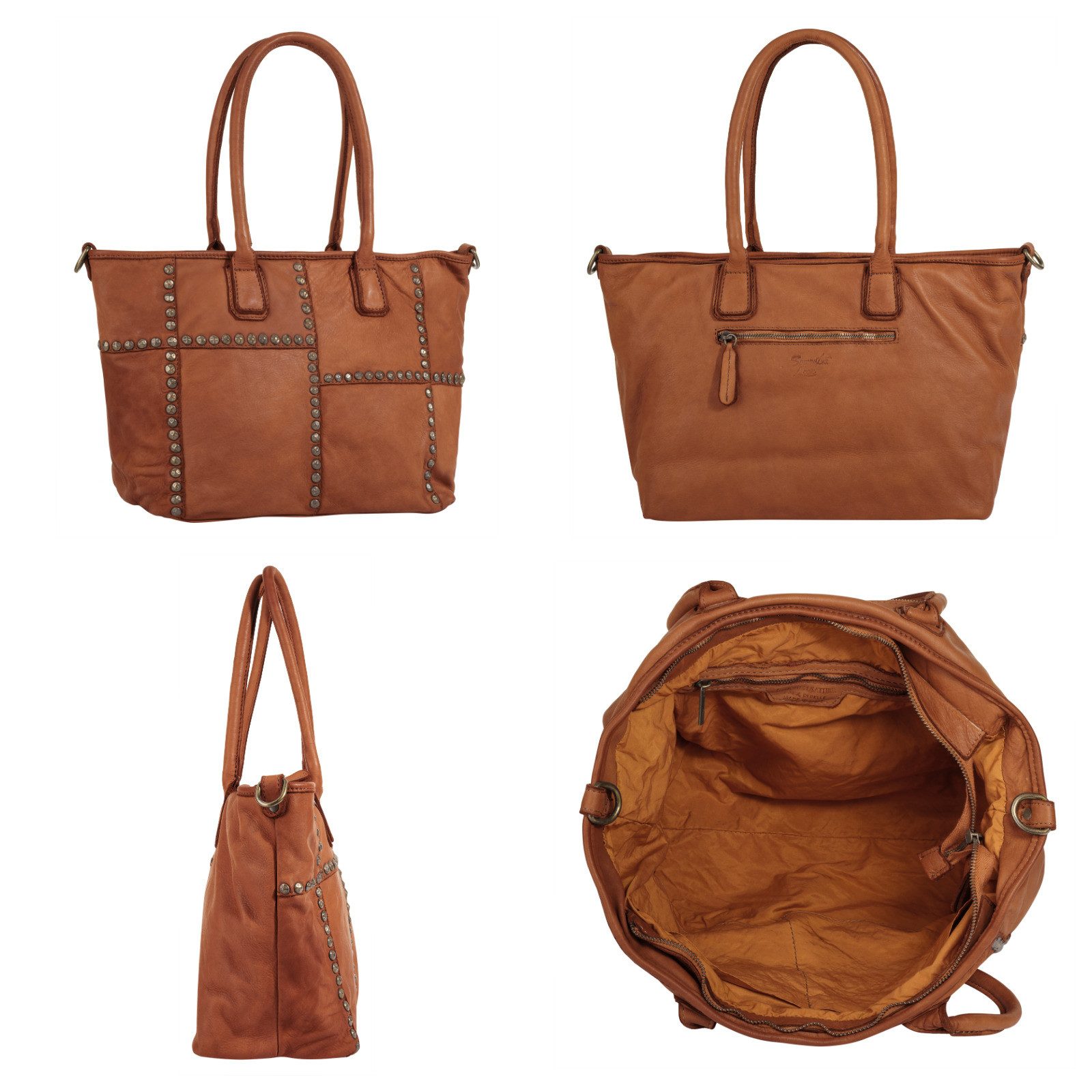 Samantha Look Shopper echt leer, made in italy