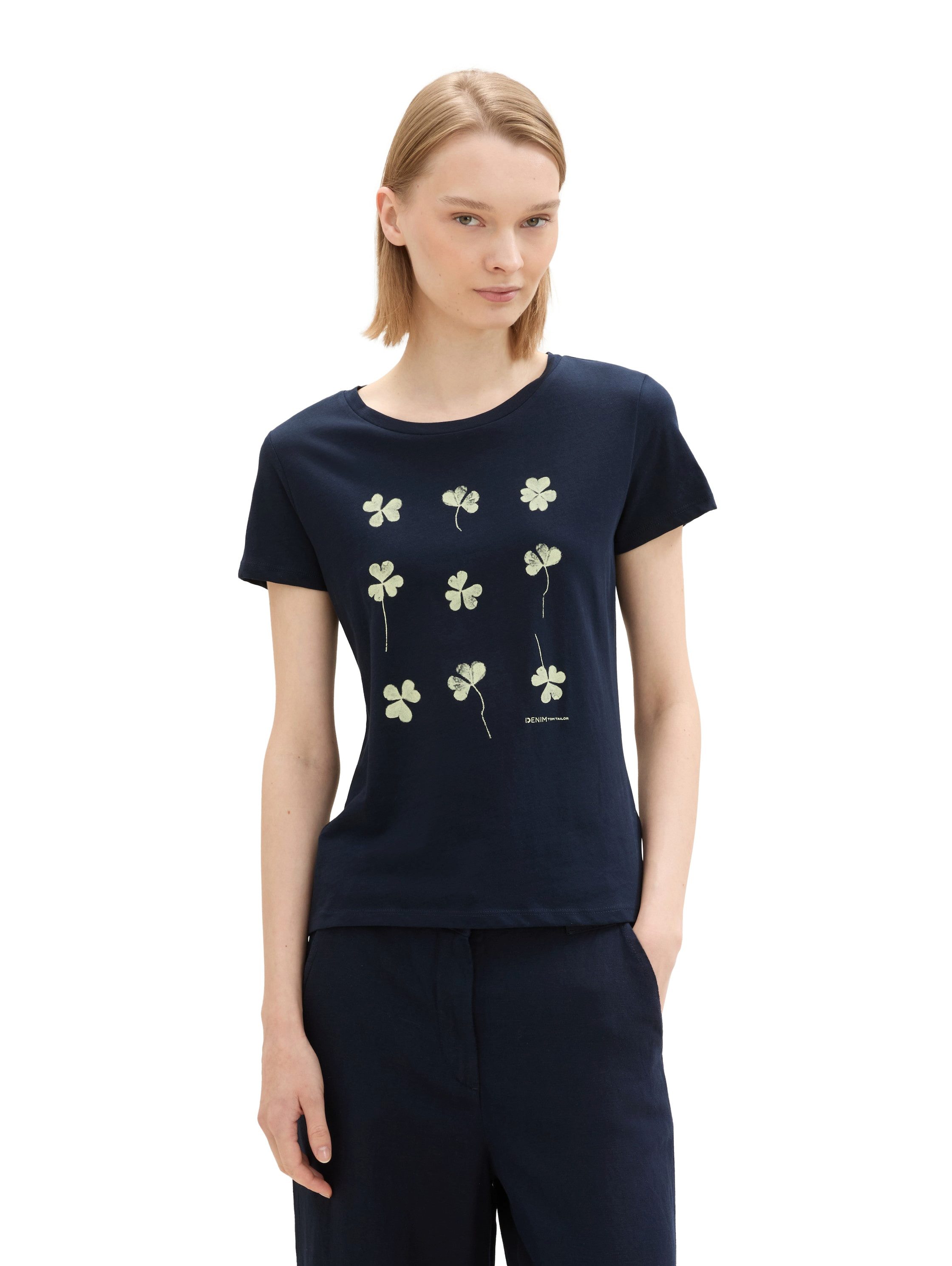 Tom Tailor Denim T-shirt met frontprint