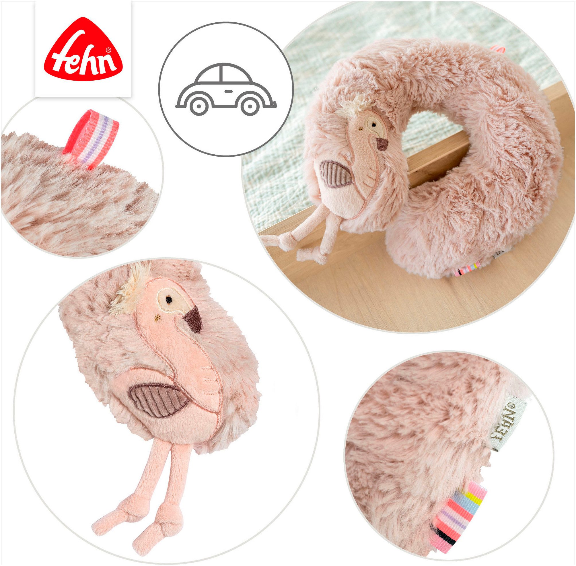 Fehn Nekkussen Lazy, Crazy & Pink, Flamingo