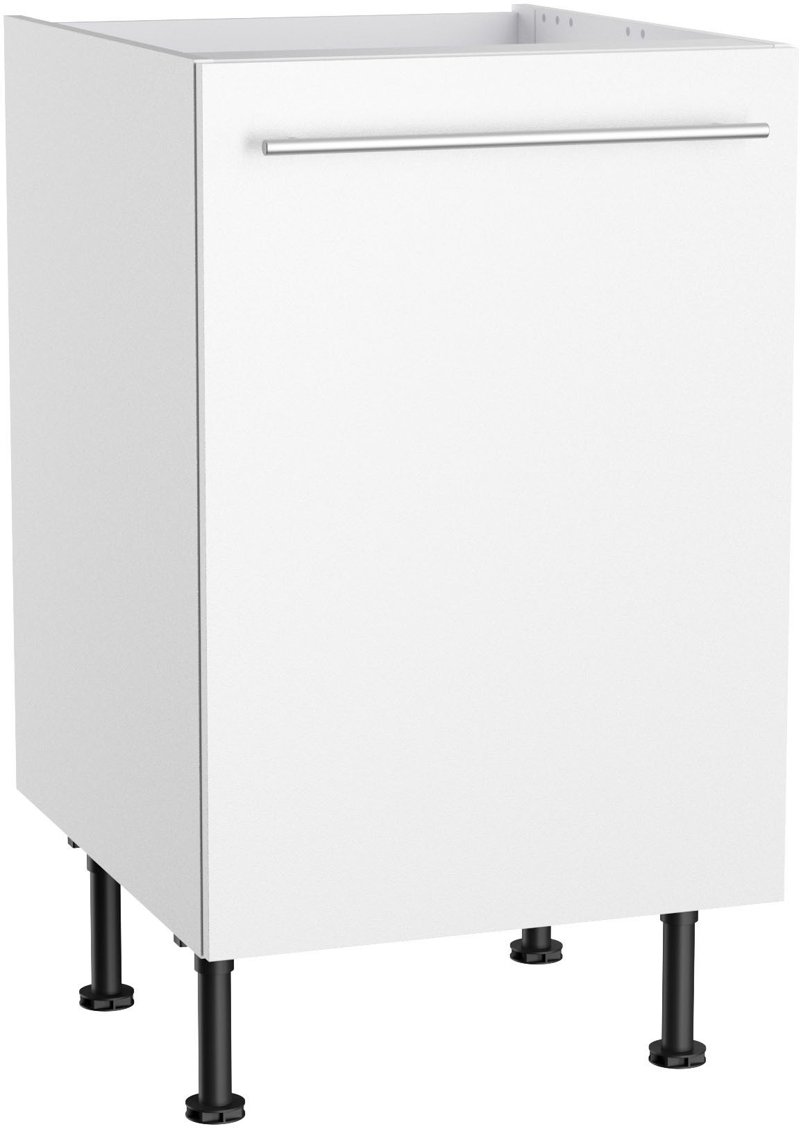 Kochstation Gootsteenkast KS-Bern2 Breedte 50 cm, 1 deur gootsteenkasten wit