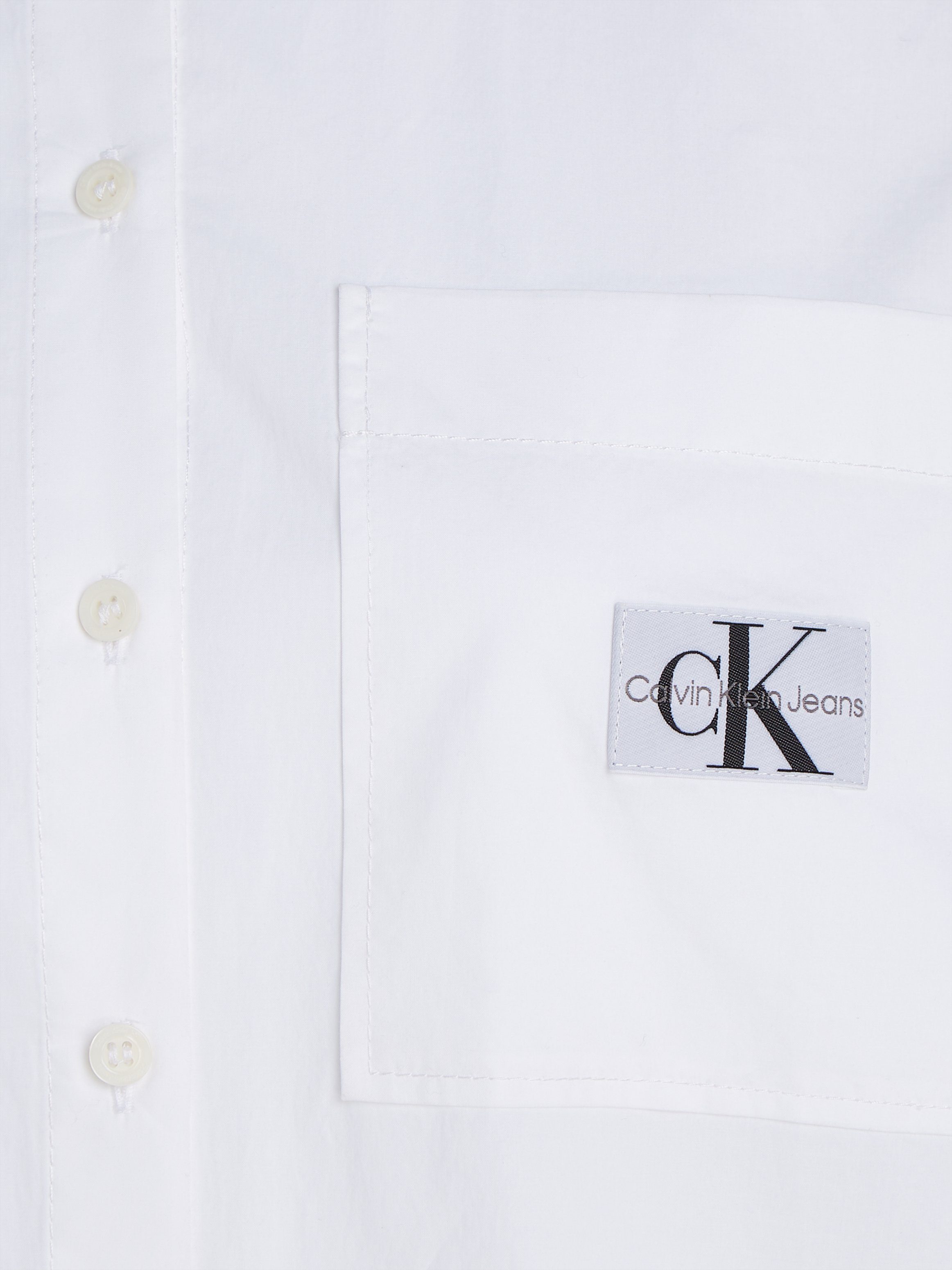 Calvin Klein Overhemdblouse WOVEN LABEL RELAXED SHIRT
