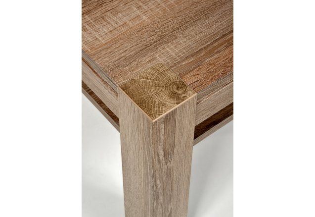 Salontafel van imitatiehout Salontafel van imitatiehout