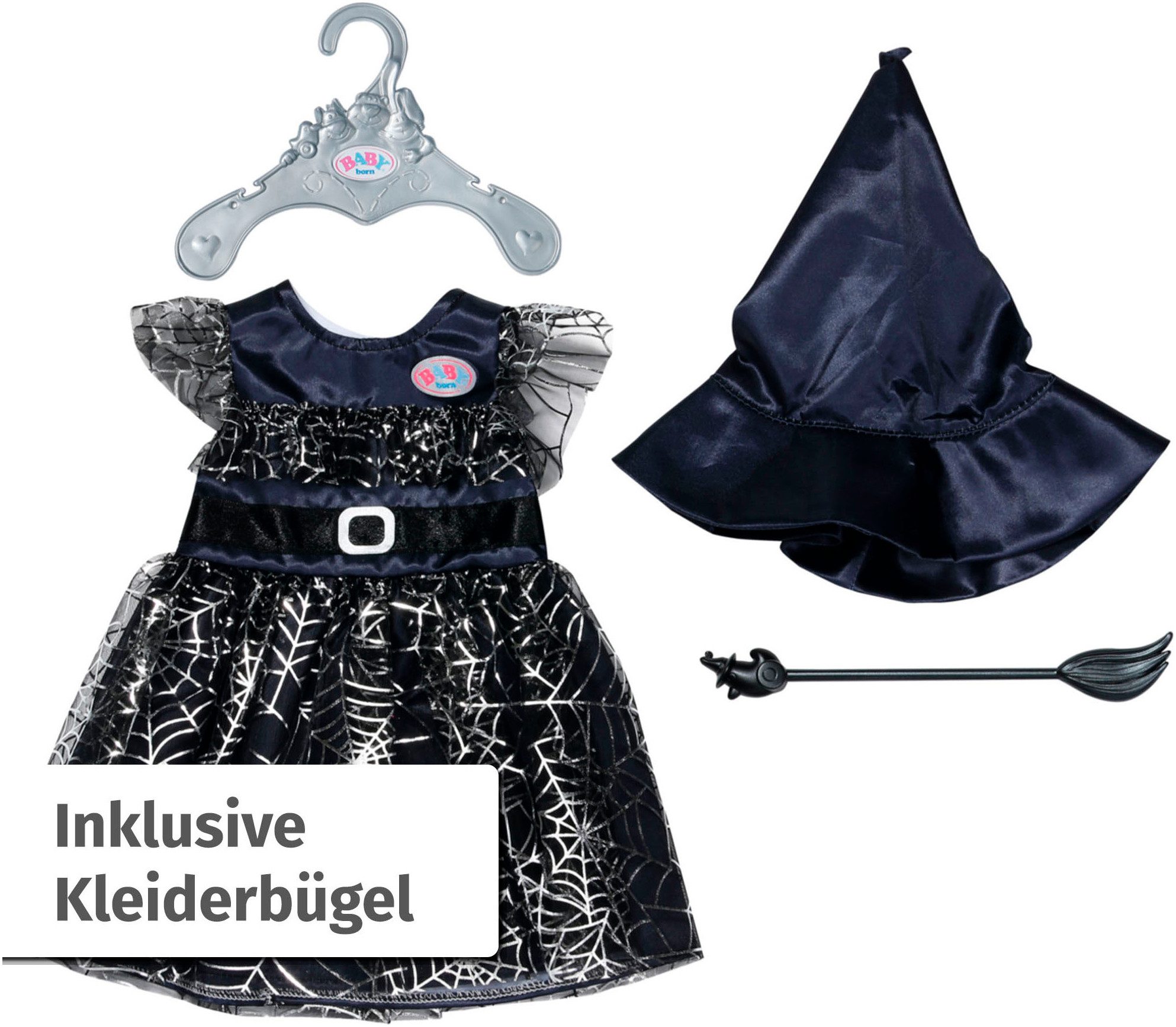 Baby Born Poppenkleding Heksenjurk, 43 cm