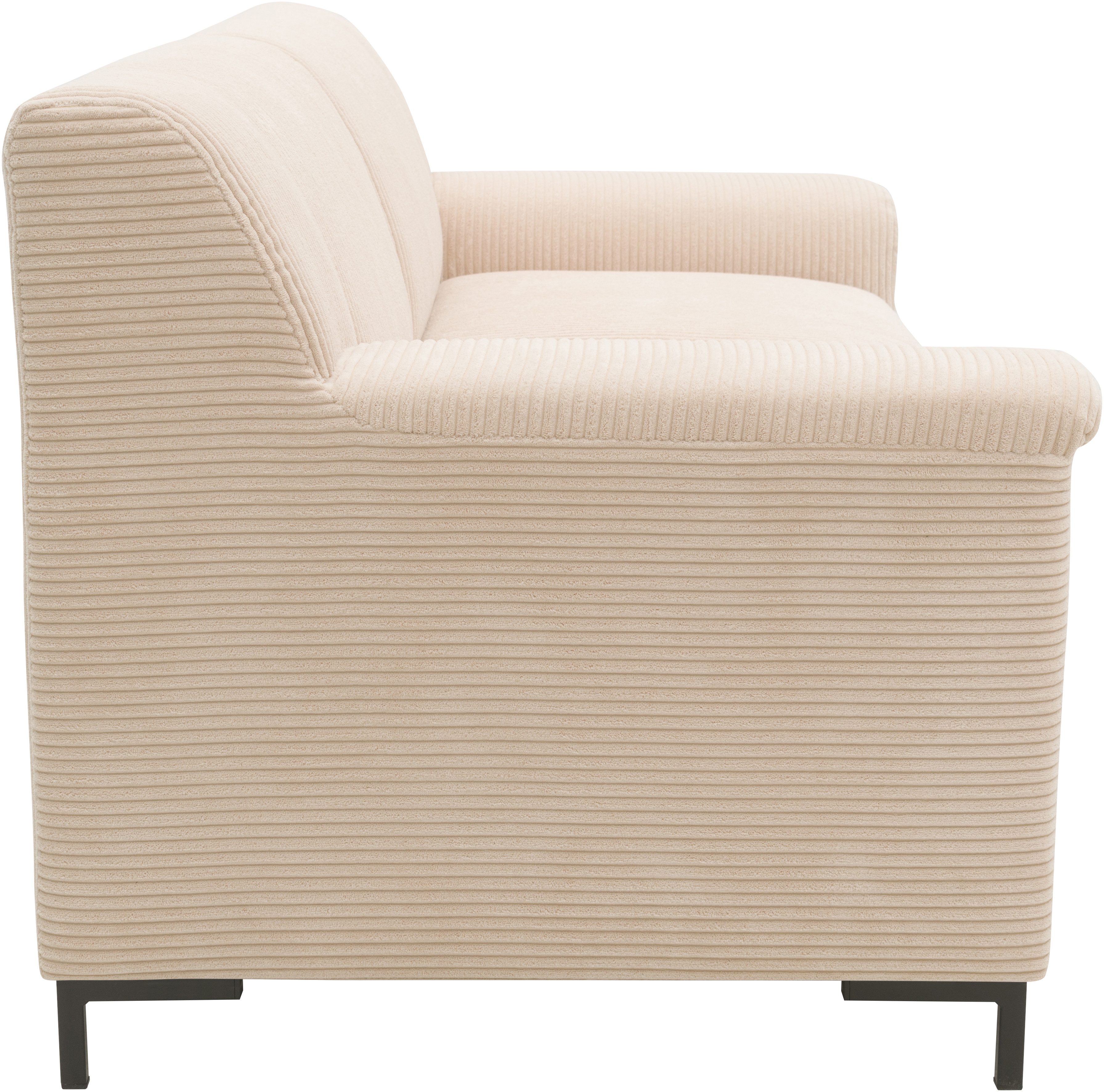 INOSIGN 2,5-zits Jamie 2 ook in Cord BxDxH: 19x/81x76 cm tijdloos, modern, met comfortabel verend systeem