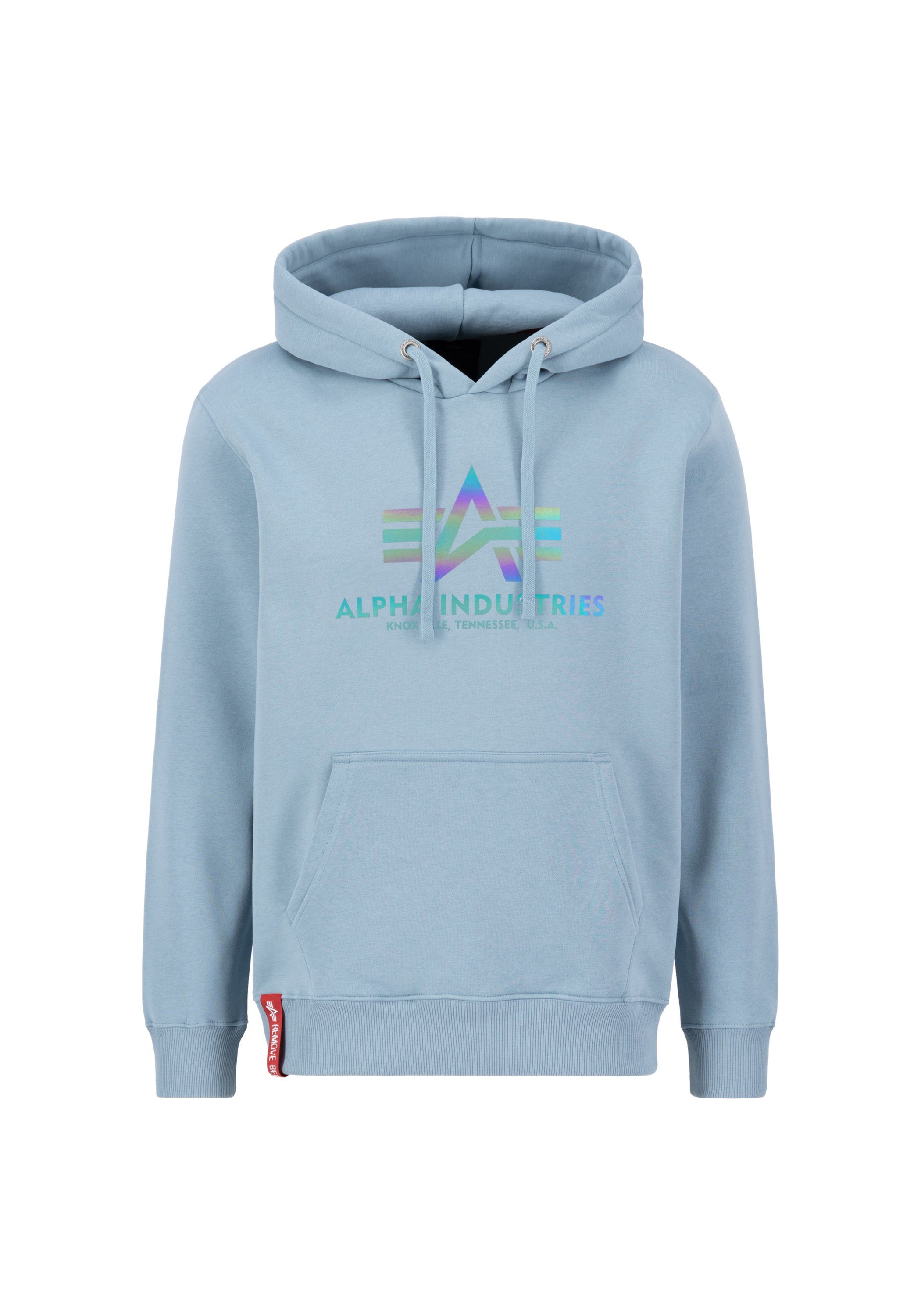 Alpha Industries Hoodie Men Hoodies Basic Hoody Rainbow Ref. Print