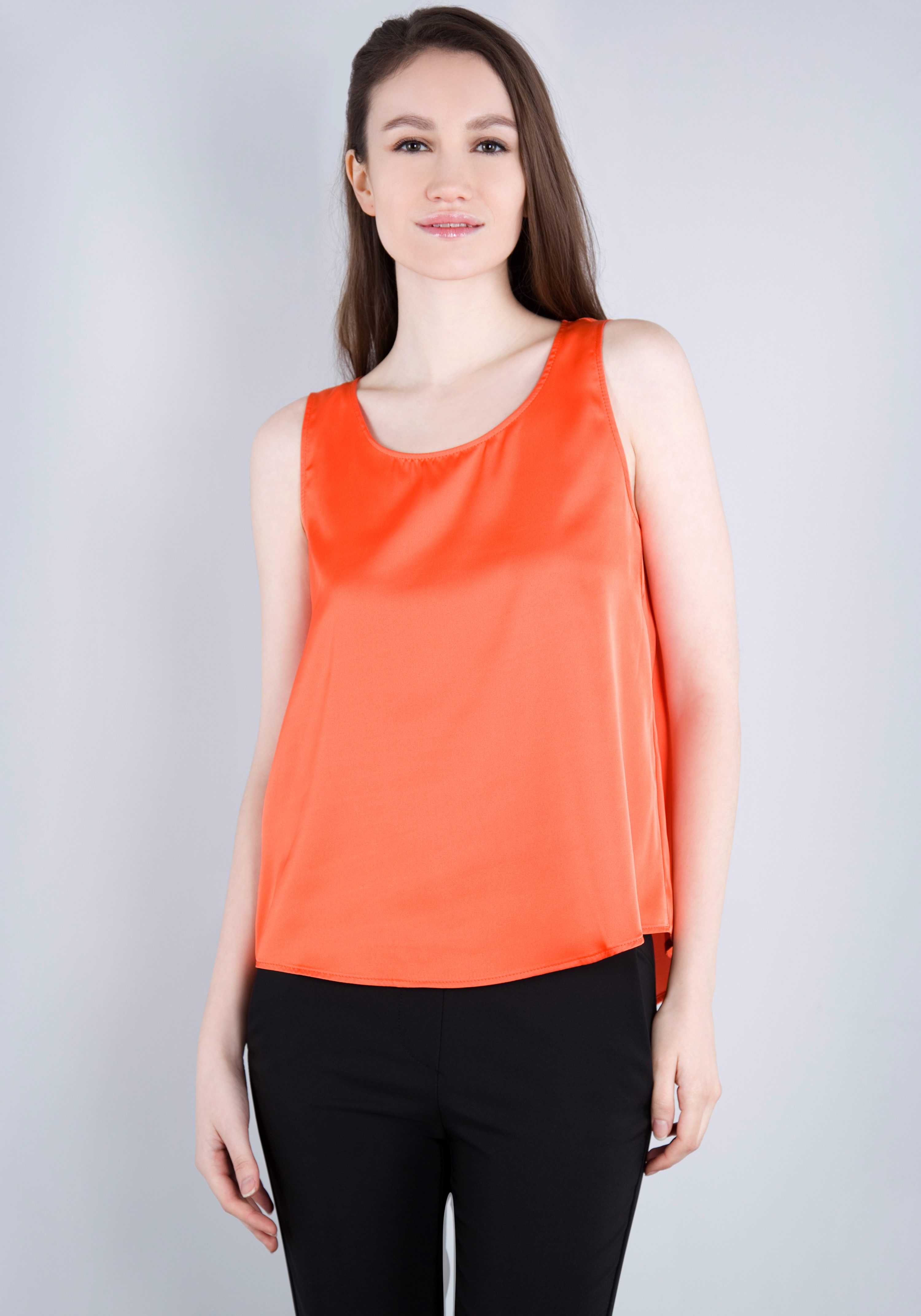 IMPERIAL Top in glanzende satijnkwaliteit