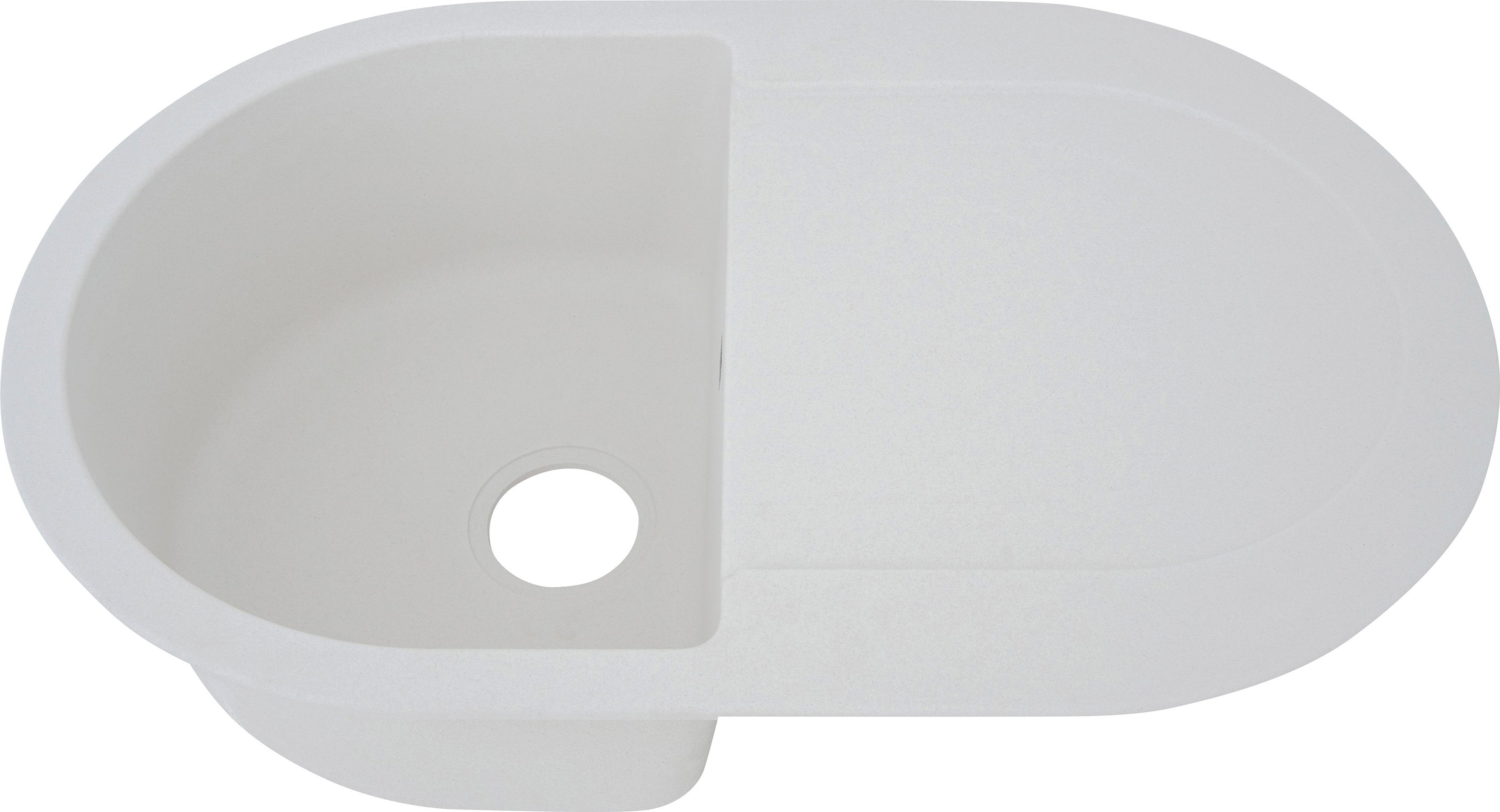 RESPEKTA Inbouwspoelbak PHOENIX79X50G