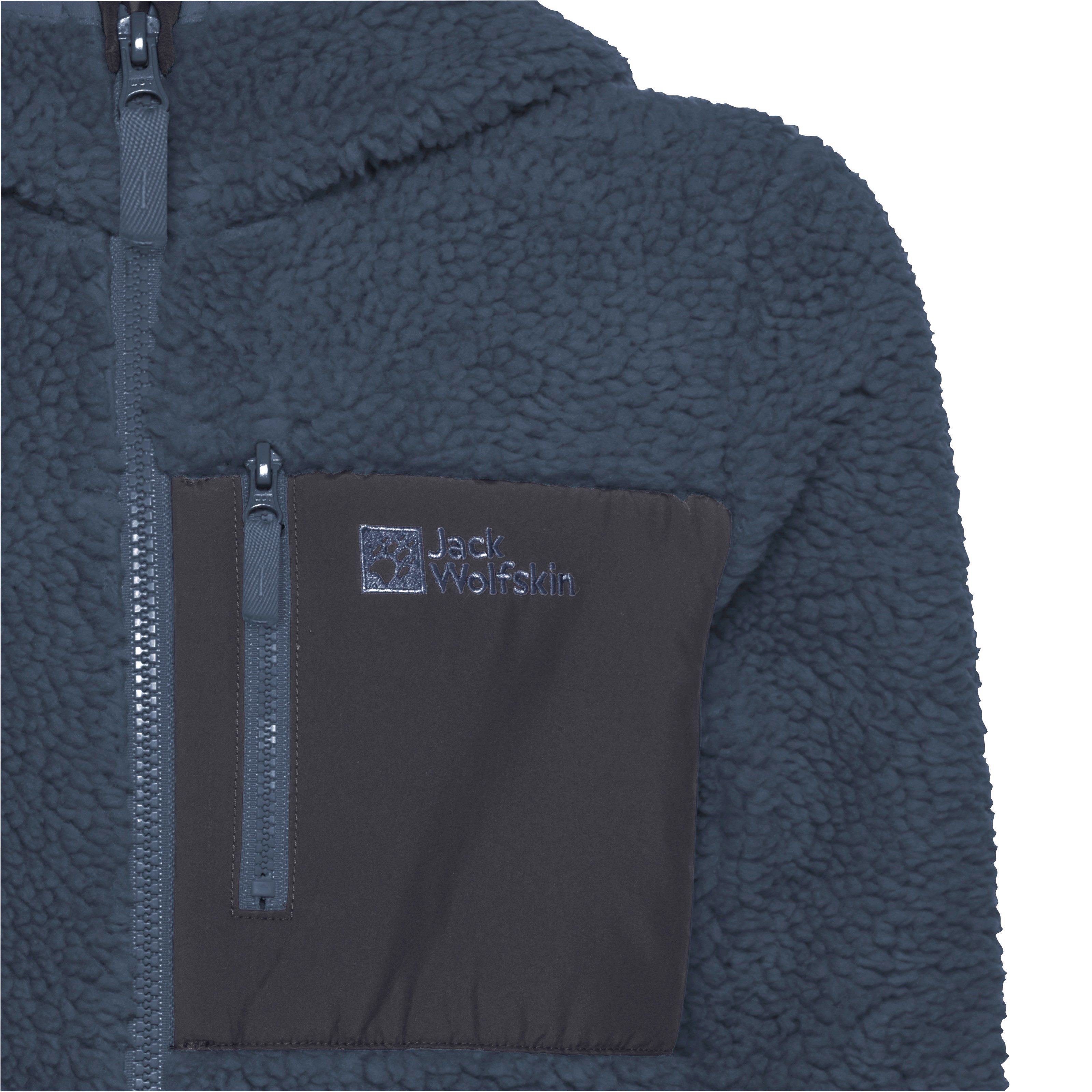 Jack Wolfskin Fleecejack ICE CURL HOOD JACKET K