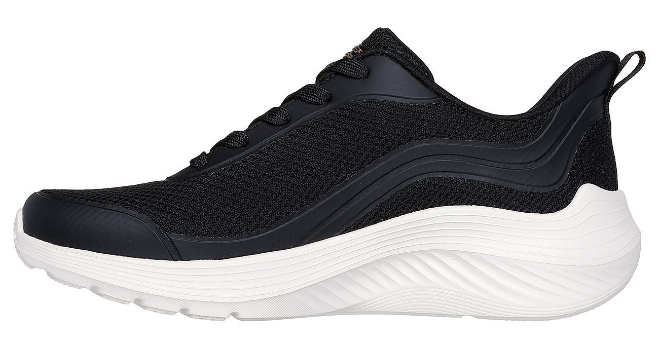 Skechers Sneakers BOBS SQUAD WAVES-STILL WADING trainingsschoenen, vrijetijdsschoen met stretch-veters voor instappen