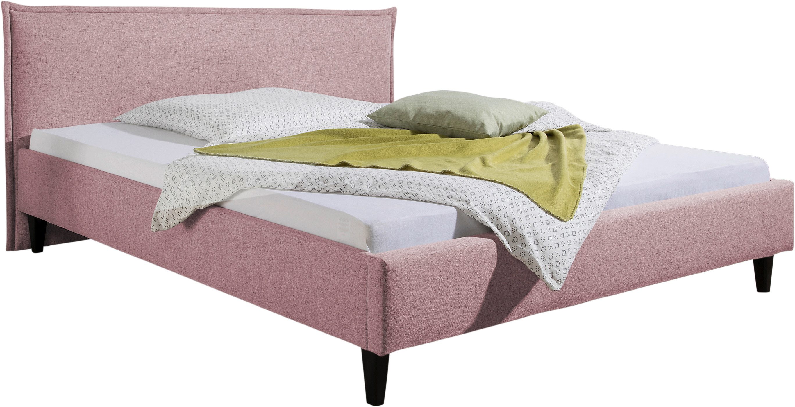 Maintal Gestoffeerd bed Gustine Zijkanten van het bed zelf te monteren, zonder bedkist