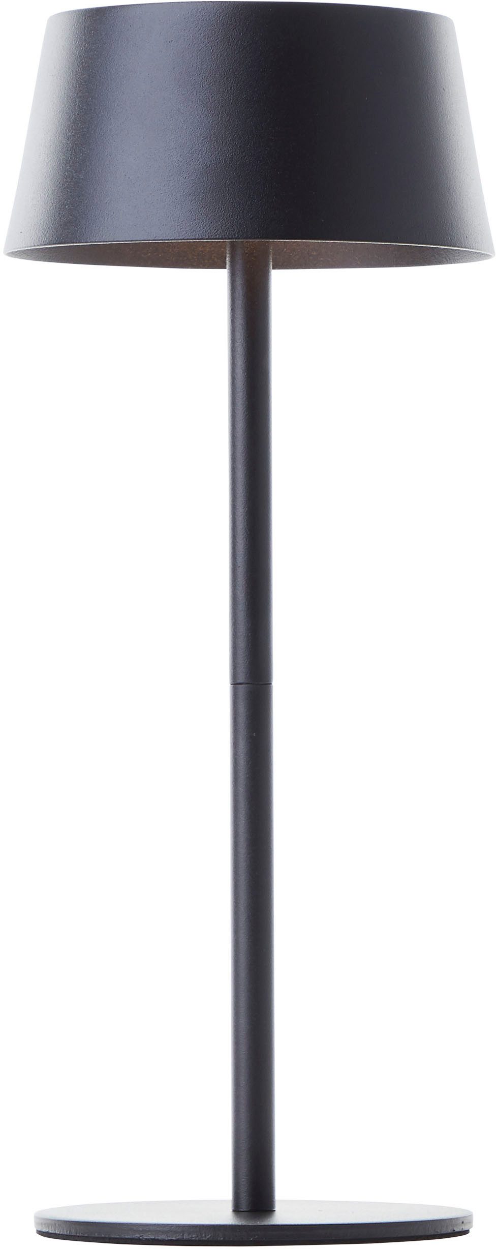 my home Led-tafellamp voor buiten Ocki tafellamp met zonne-energie en accu LED solar, 4 W, 300 lm, 3000 K, dimbaar, USB oplaadbaar, binnen & buiten (1 stuk)
