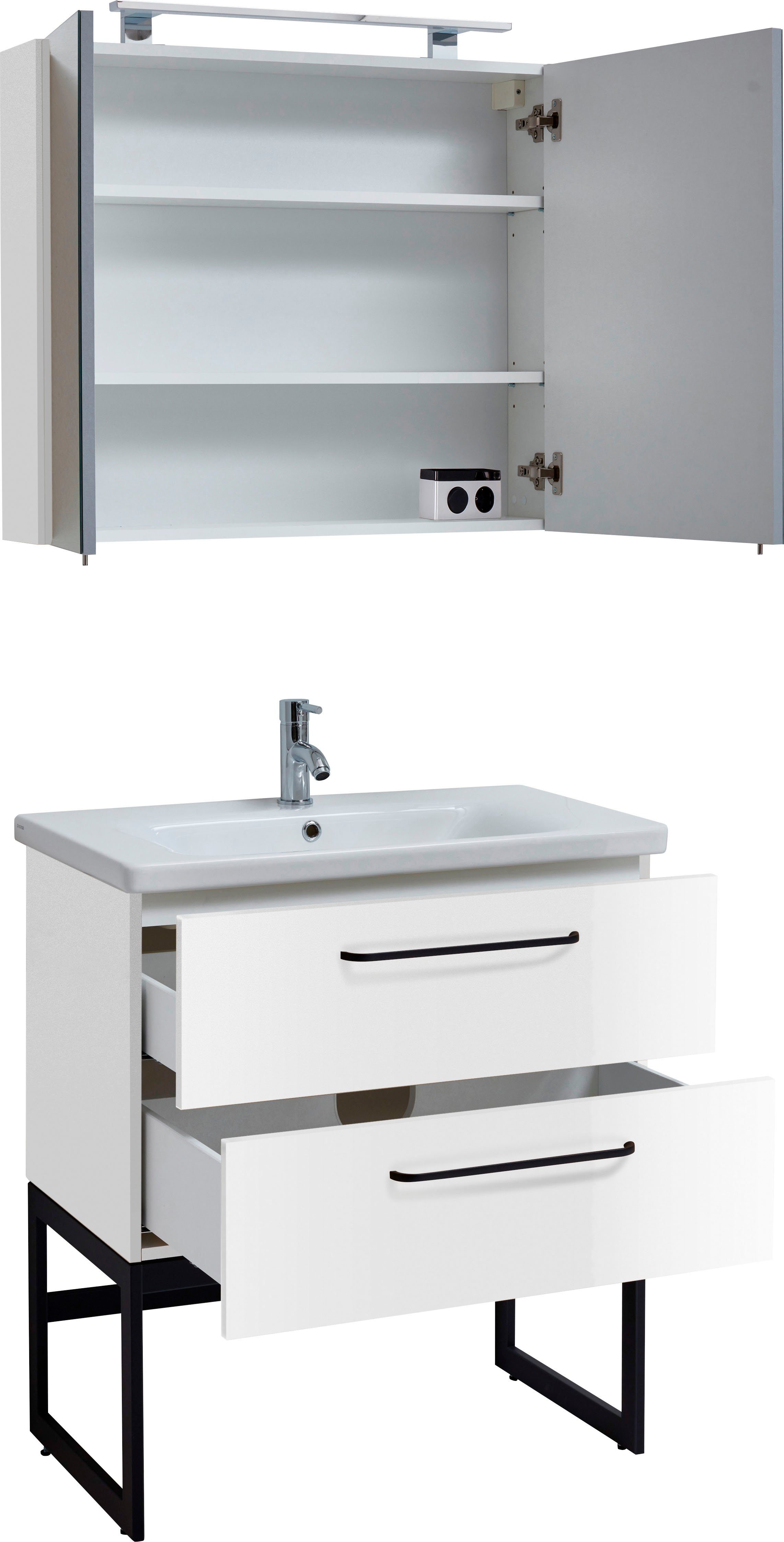 OPTIFIT Badkamerserie Yukon (set, 2-delig)