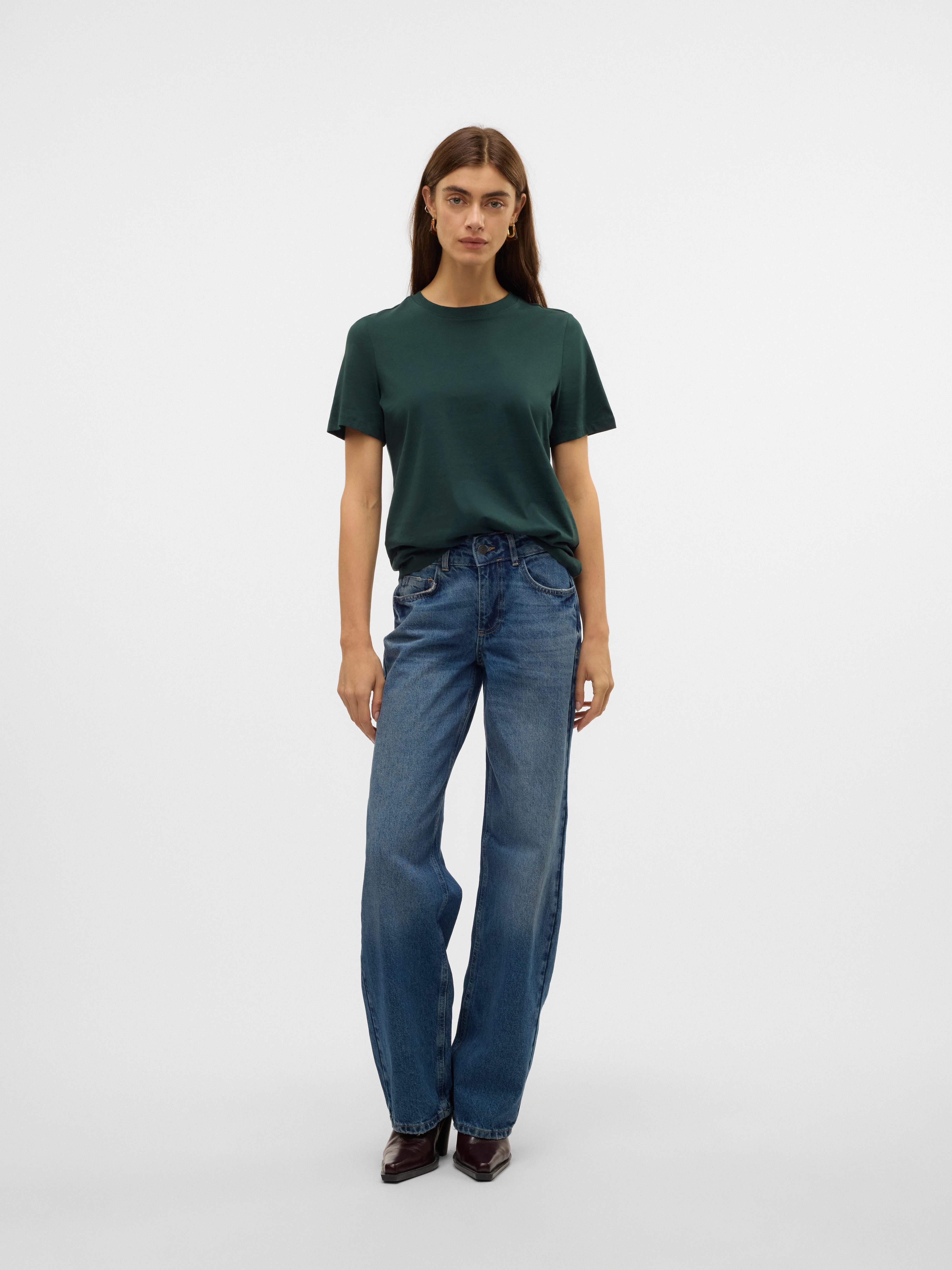Vero Moda Shirt met korte mouwen VMPAULINA SS T-SHIRT GA JRS NOOS