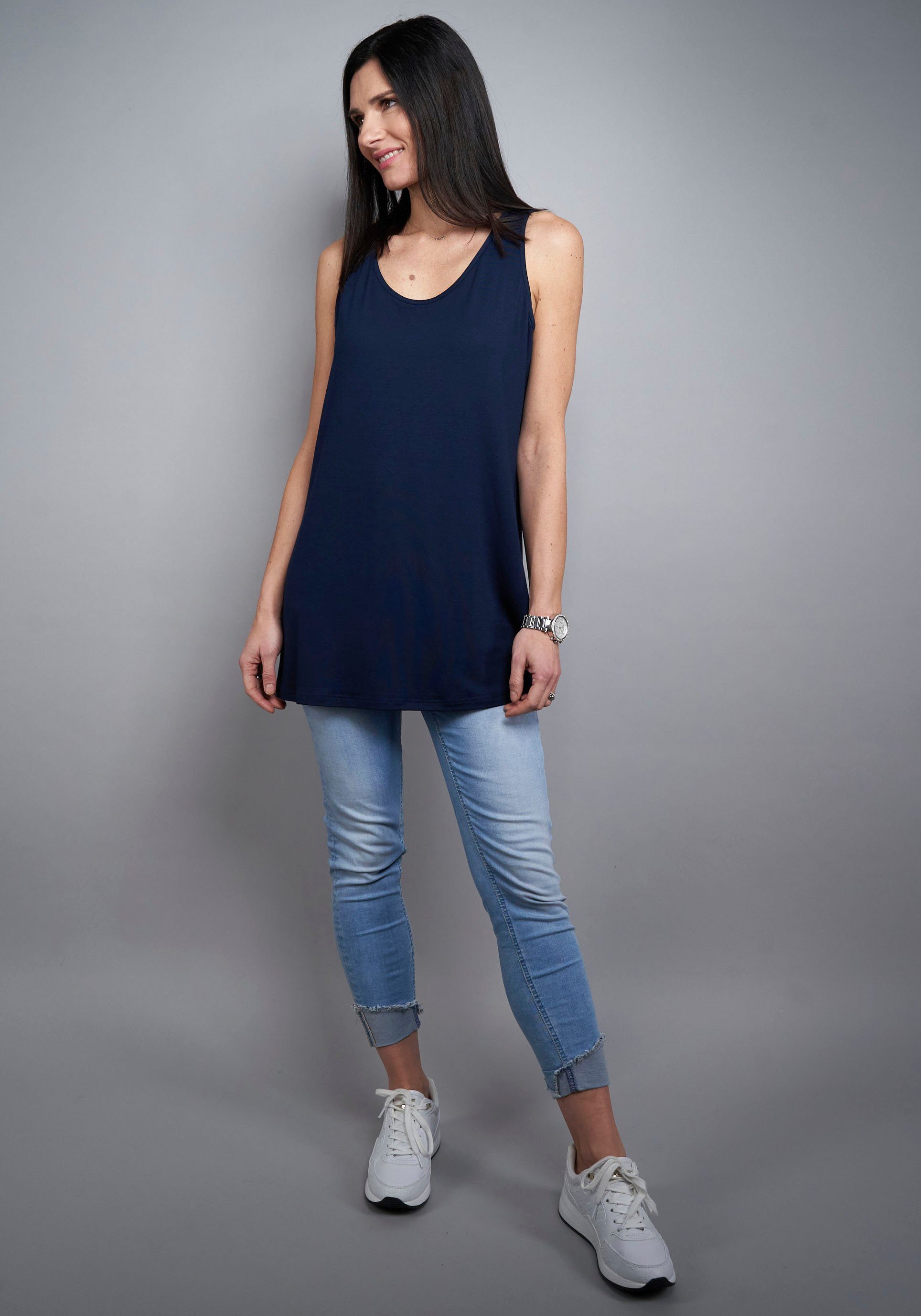 Seidel Moden Lange top in een strak design, made in germany