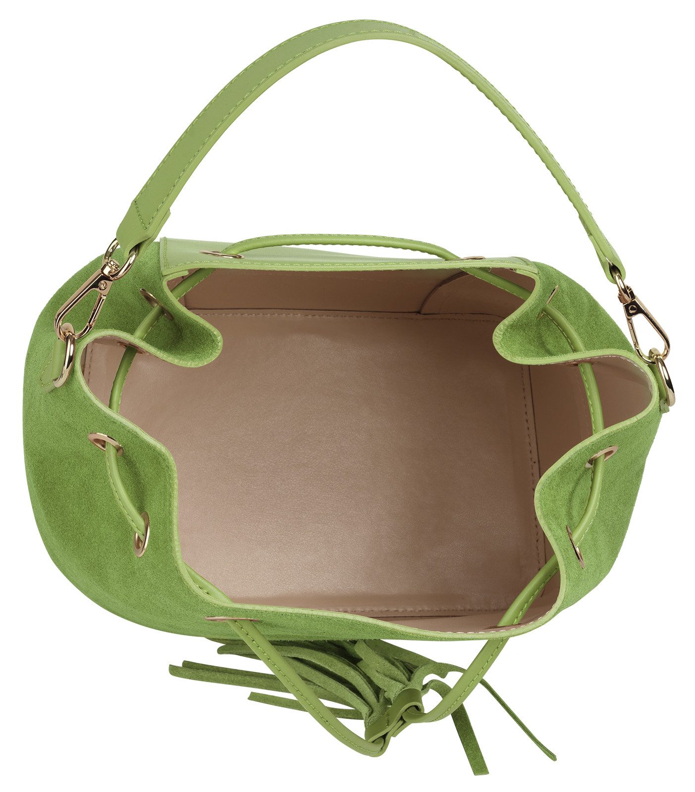 Samantha Look Schoudertas echt leer, made in italy