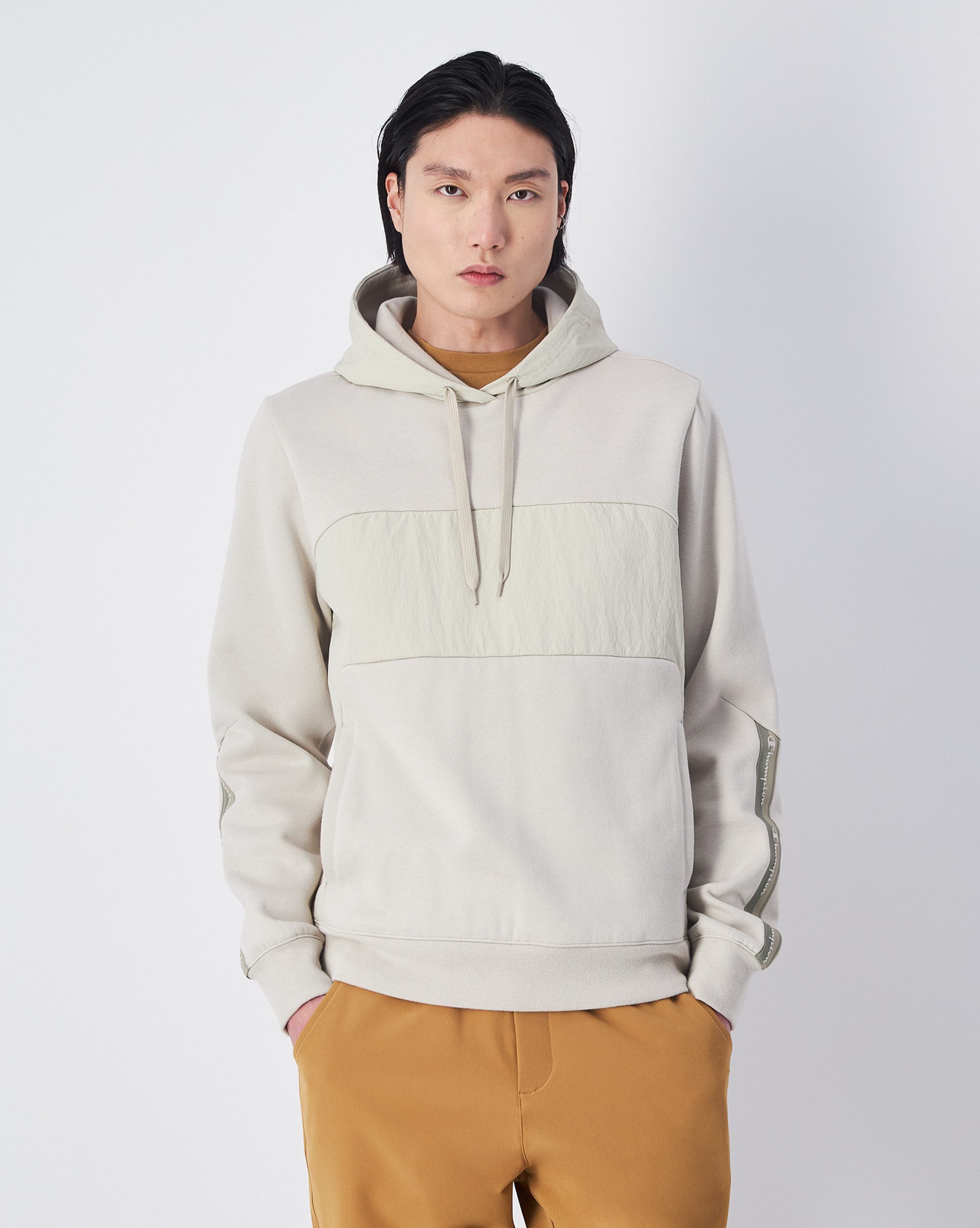 Champion Hoodie HOODED sweatshirt heren hoodies maat S (44/46) wit
