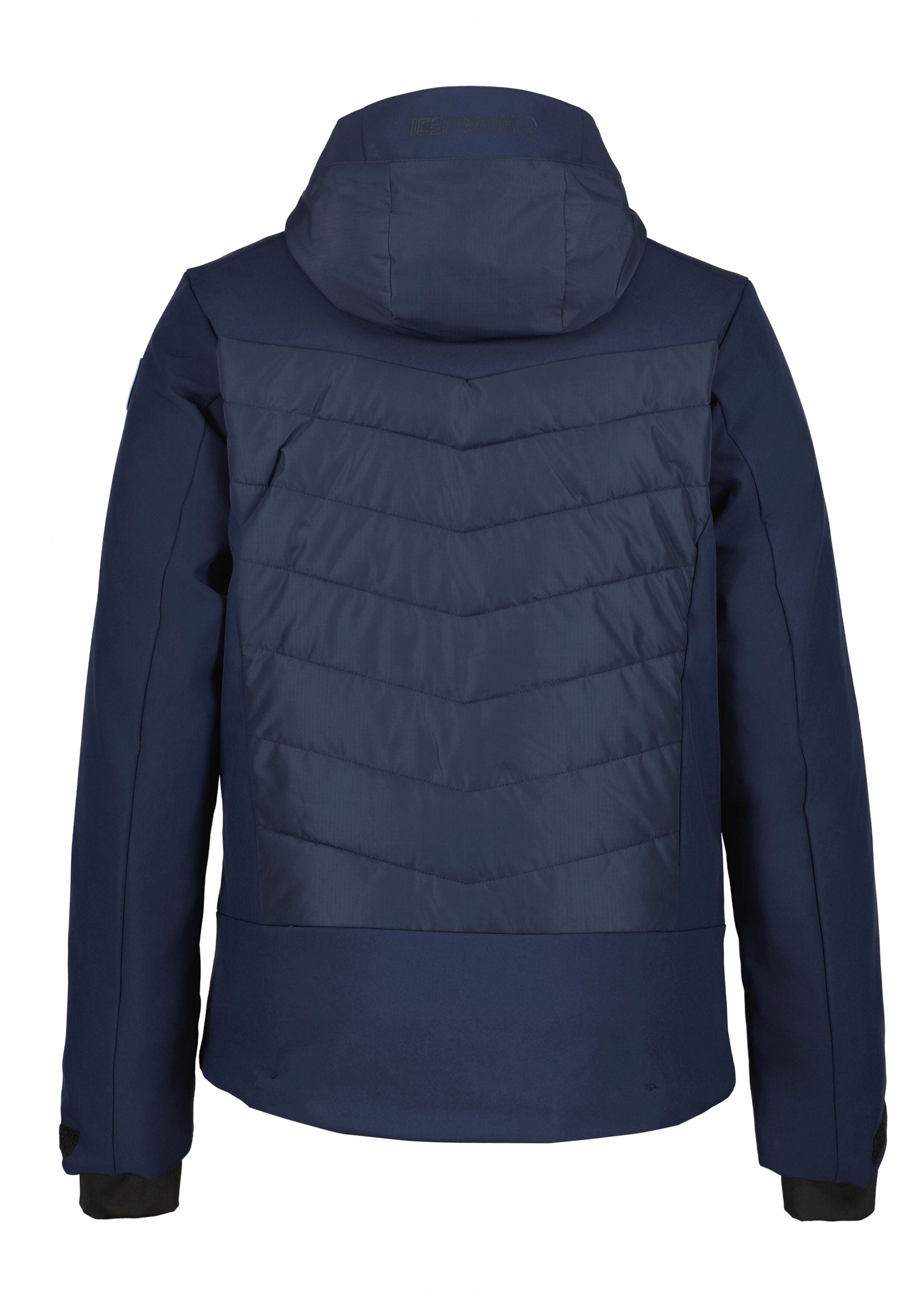 Icepeak Softshell-jack ICEPEAK FREMONT met subtiele logo-opdrukken en patch op de bovenarm (1 stuk)
