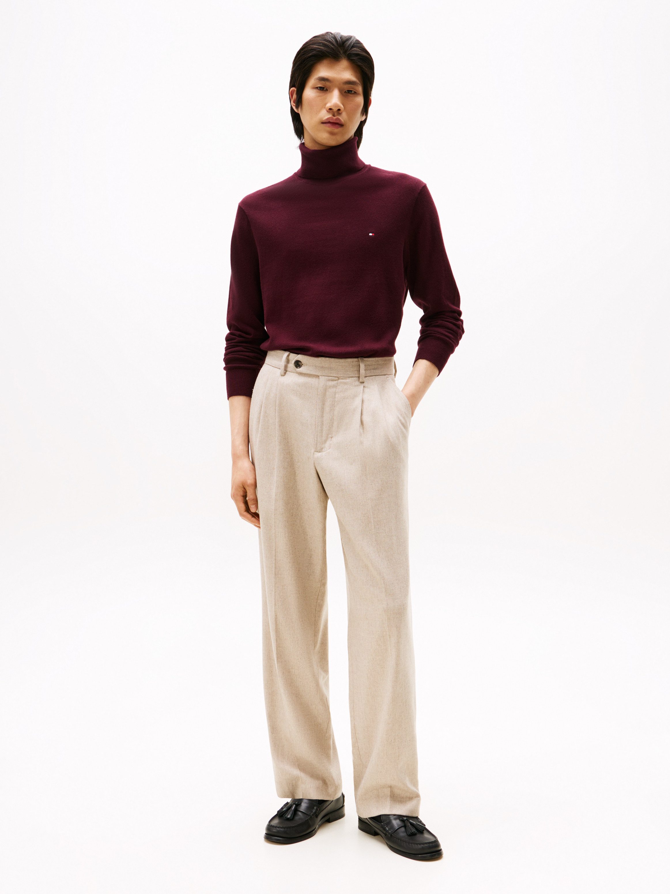 Tommy Hilfiger Coltrui PIMA ORG CTN CASHMERE ROLL NECK