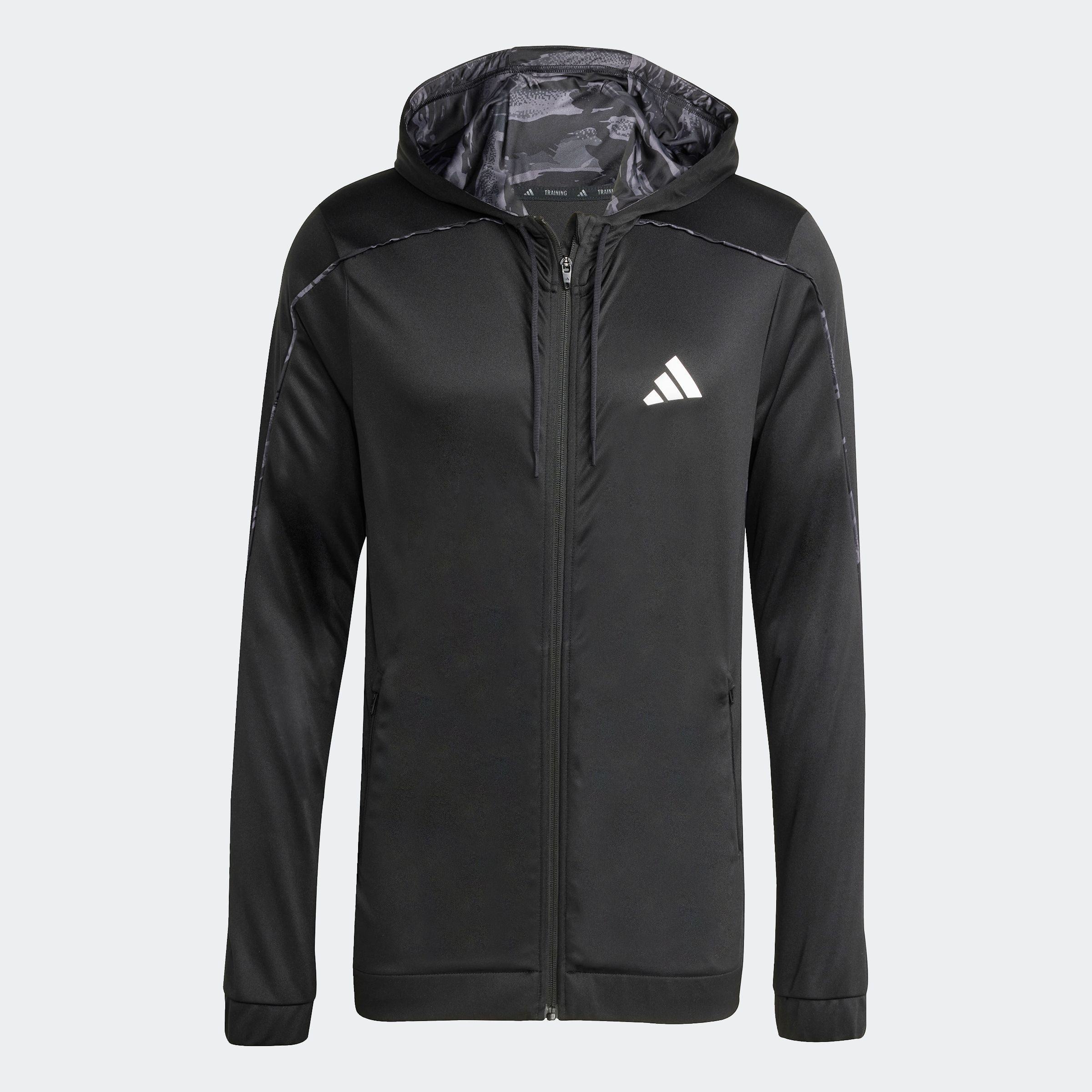 adidas Performance Capuchonsweatvest CAMO FZ HD (1-delig)