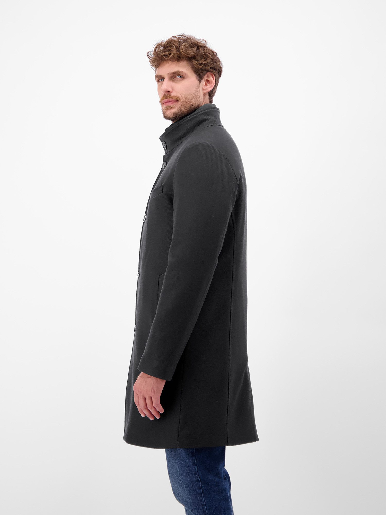 Lerros Wollen jas LERROS Heren-Wollen jas met uitneembaar gilet