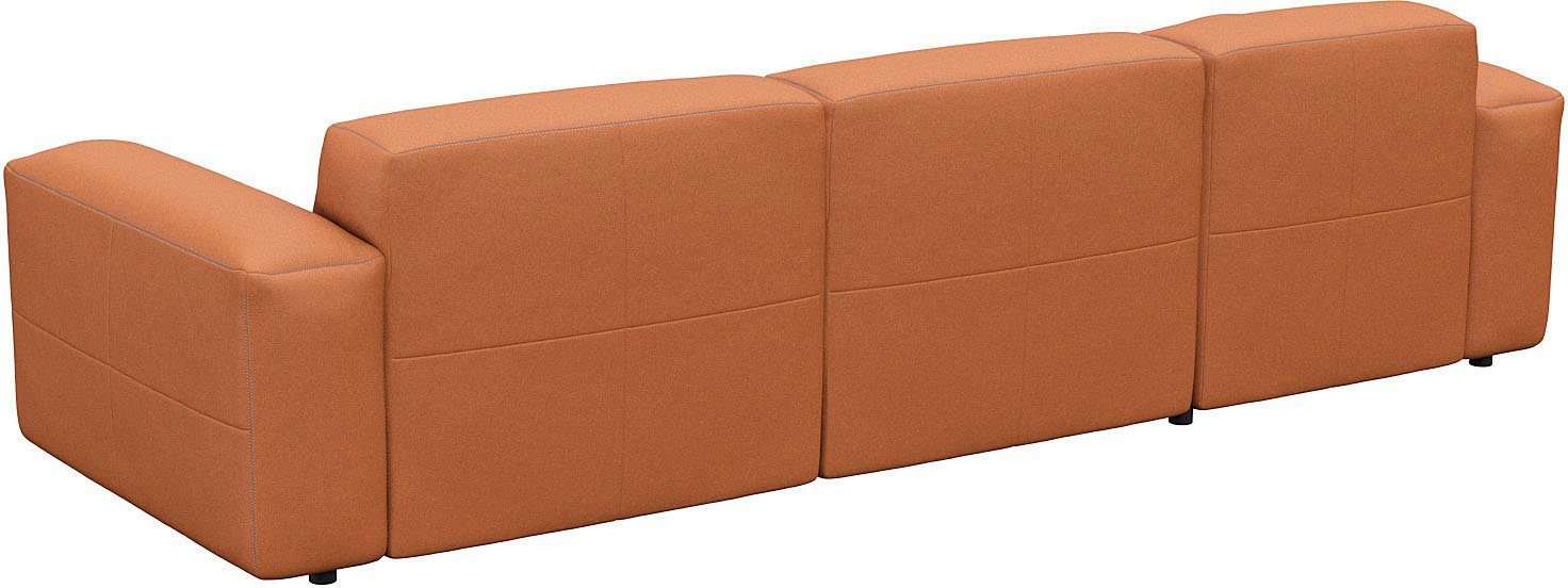 FLEXLUX Hoekbank Lucera comfortabel en comfortabel door hoogwaardige zitconstructie, L-vorm