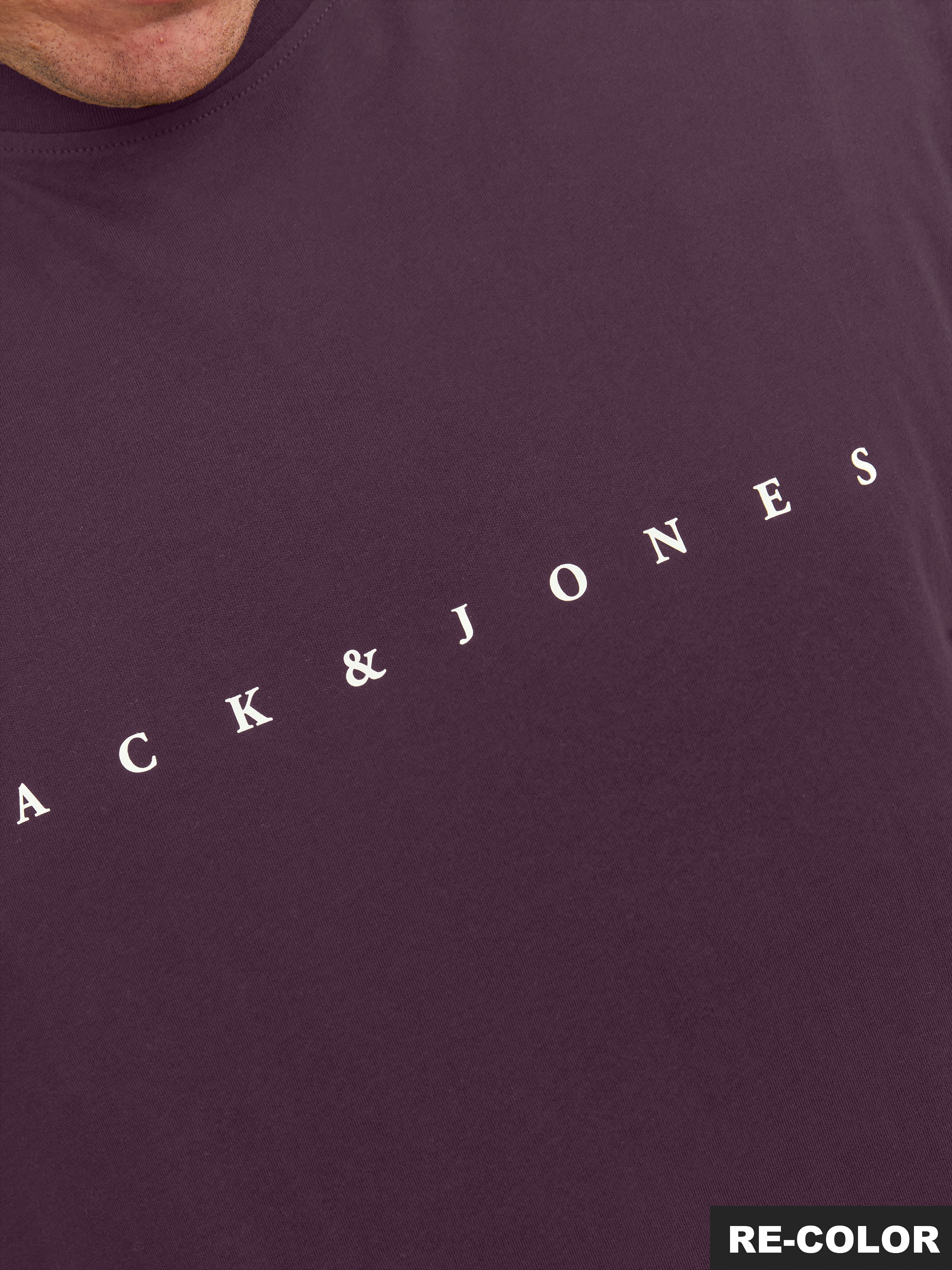Jack & Jones PlusSize Shirt met ronde hals JJESTAR JJ TEE SS NOOS PLS